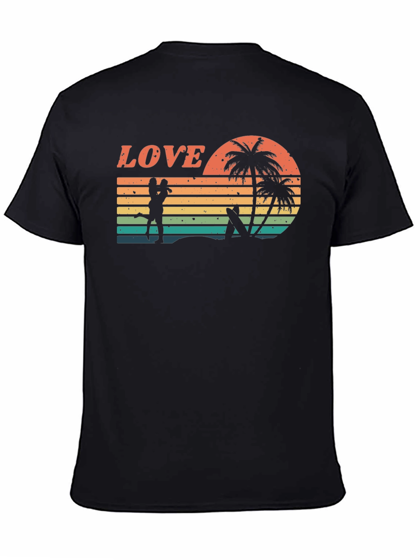 Retro Sunset Love T-Shirt