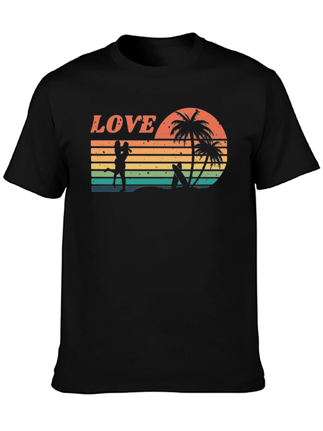 Retro Sunset Love T-Shirt