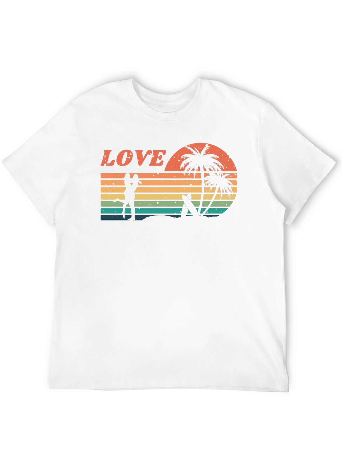 Retro Sunset Love T-Shirt