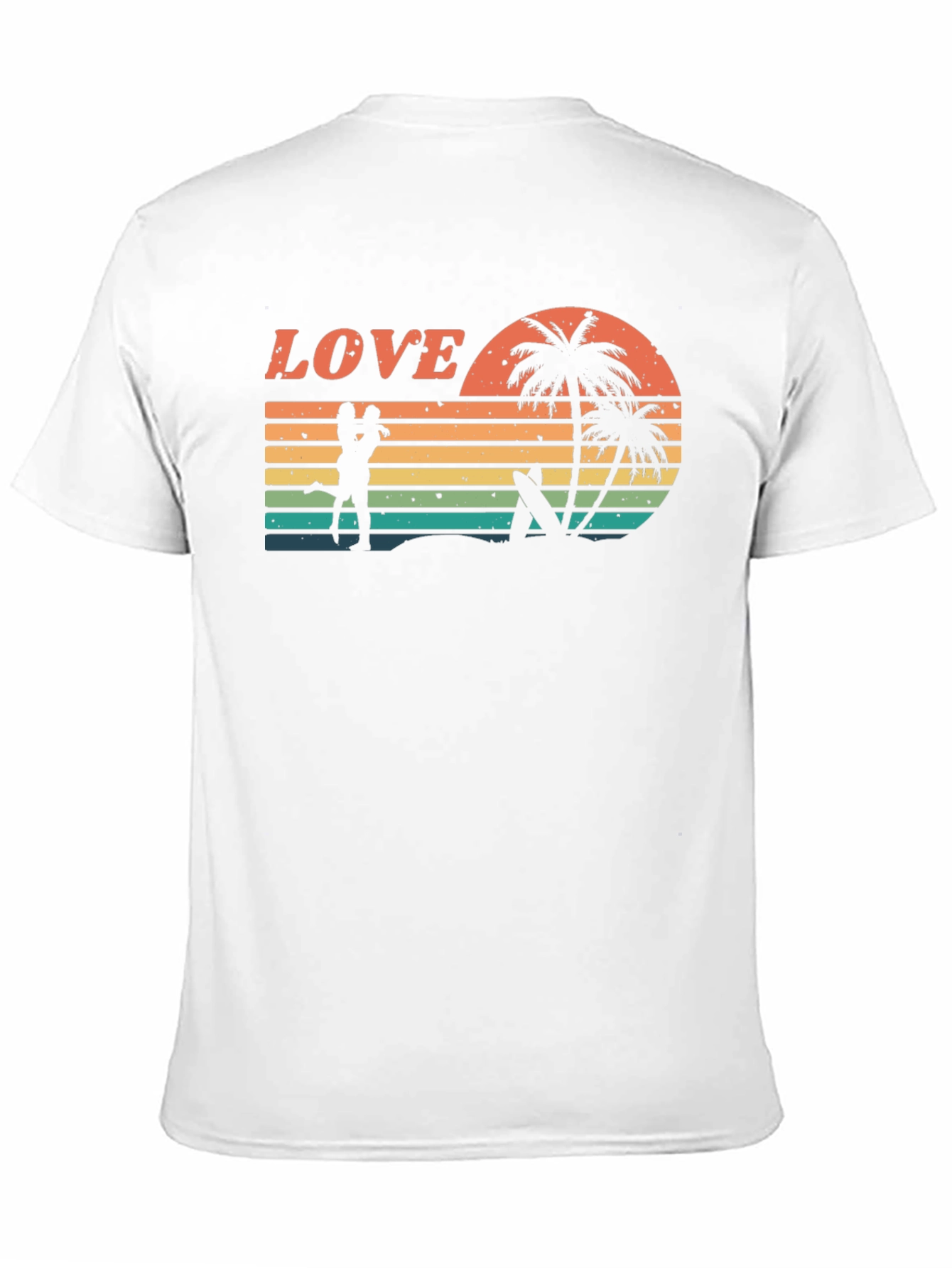 Retro Sunset Love T-Shirt