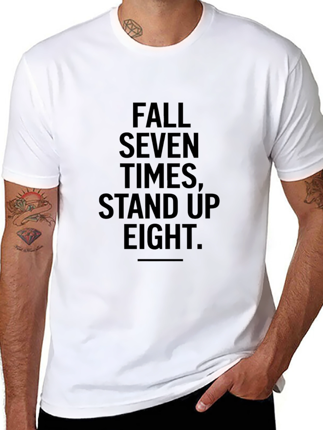 Fall Seven Times Stand Up Eight T-Shirt