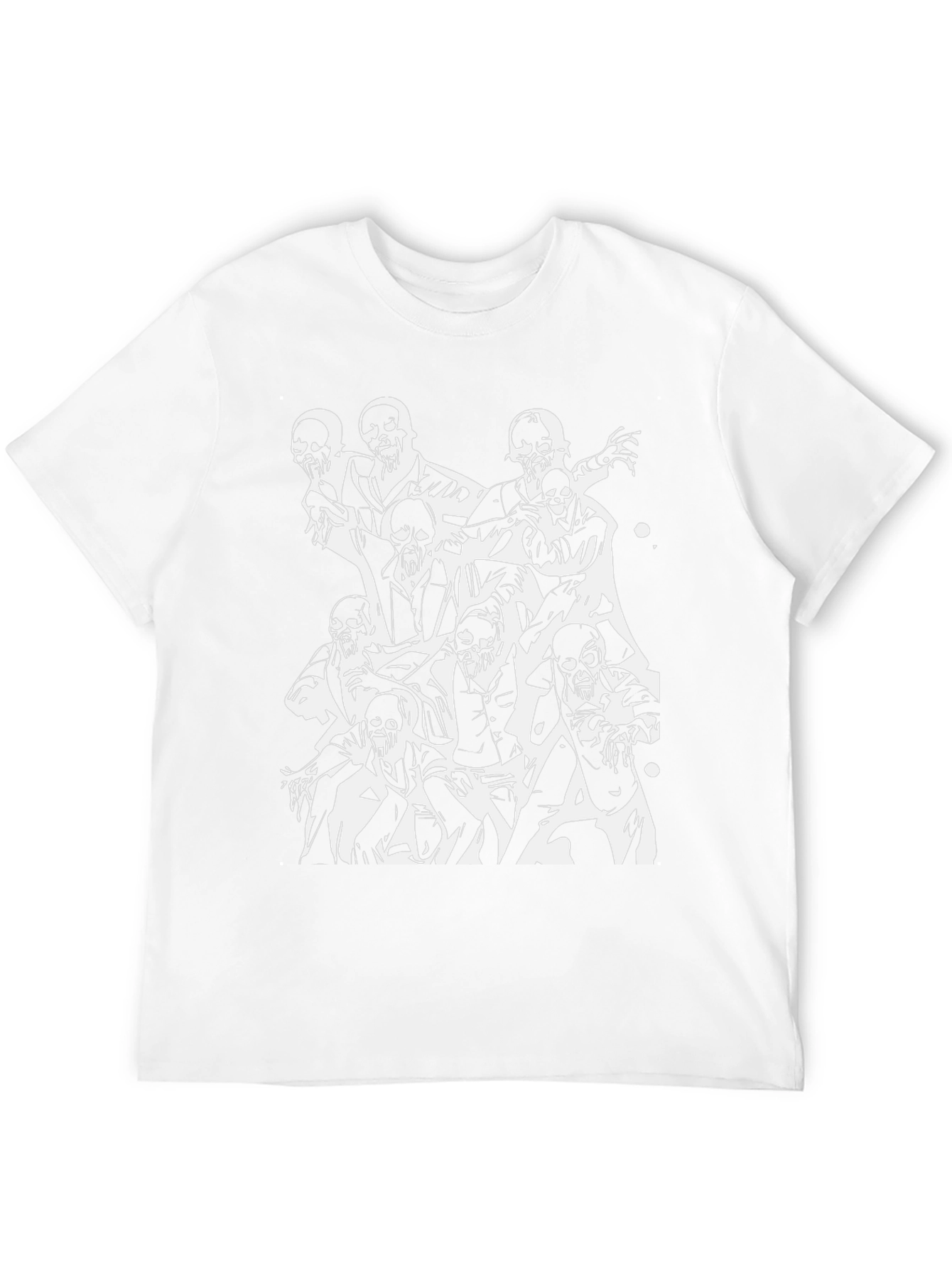 Zombie Crew T-Shirt - Black Graphic Tee