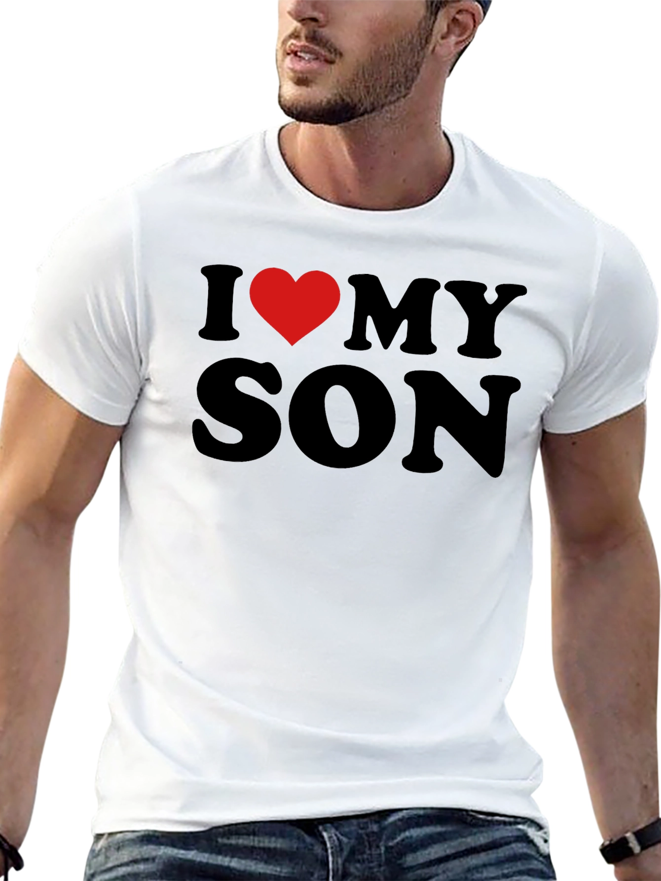 I Love My Son Graphic Tee