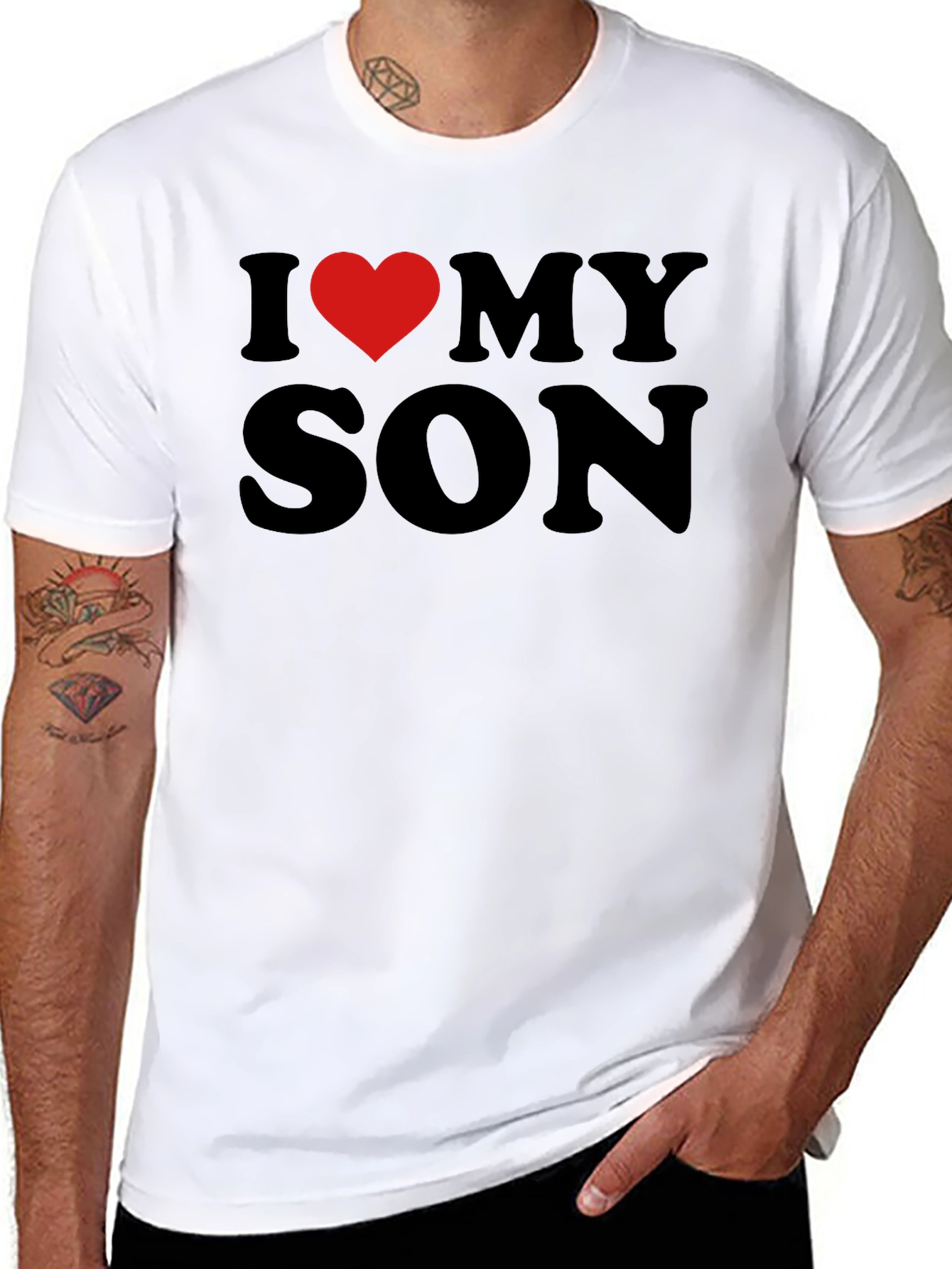 I Love My Son Graphic Tee