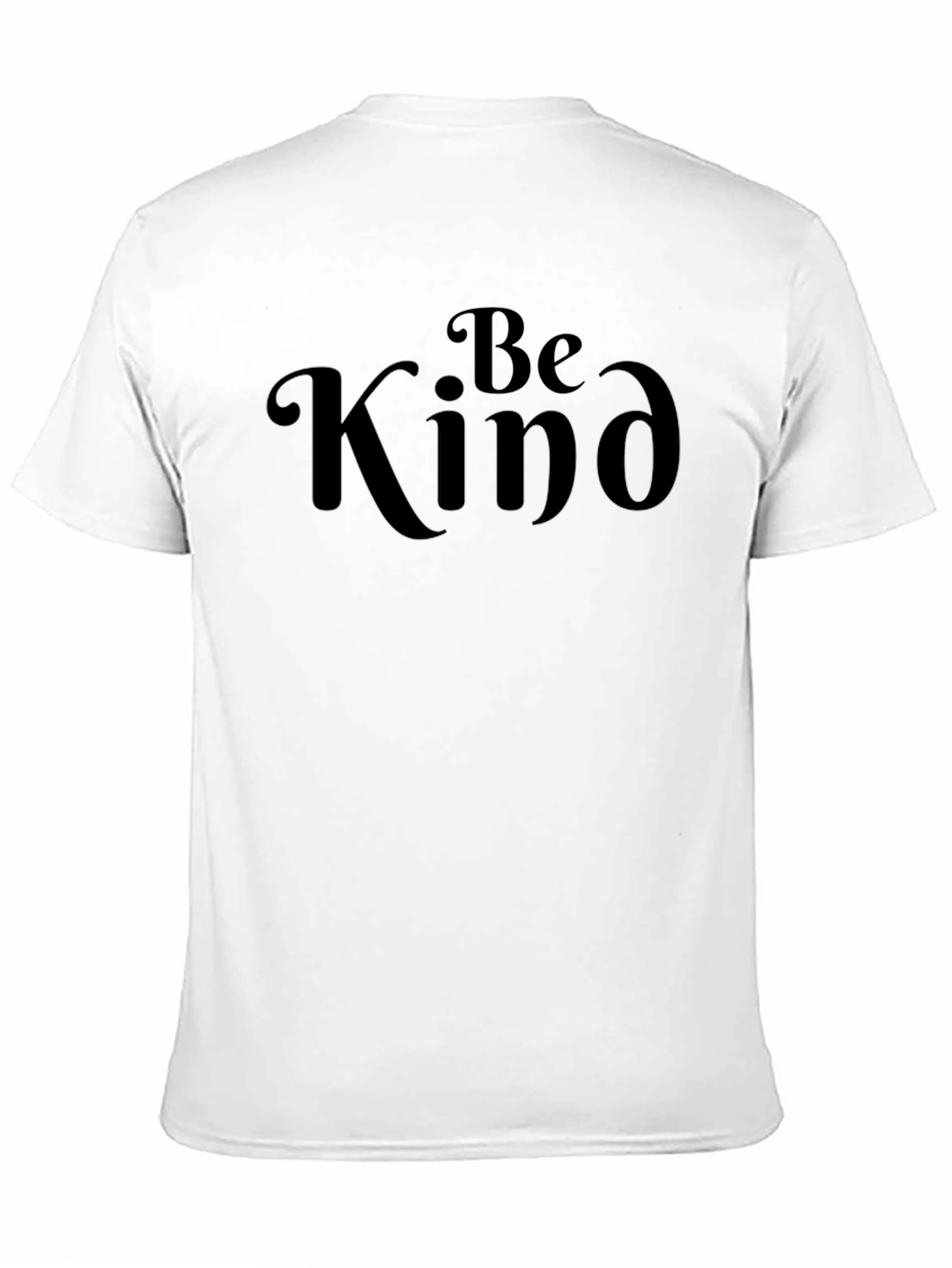 Be Kind Graphic Tee - Soft Black T-Shirt
