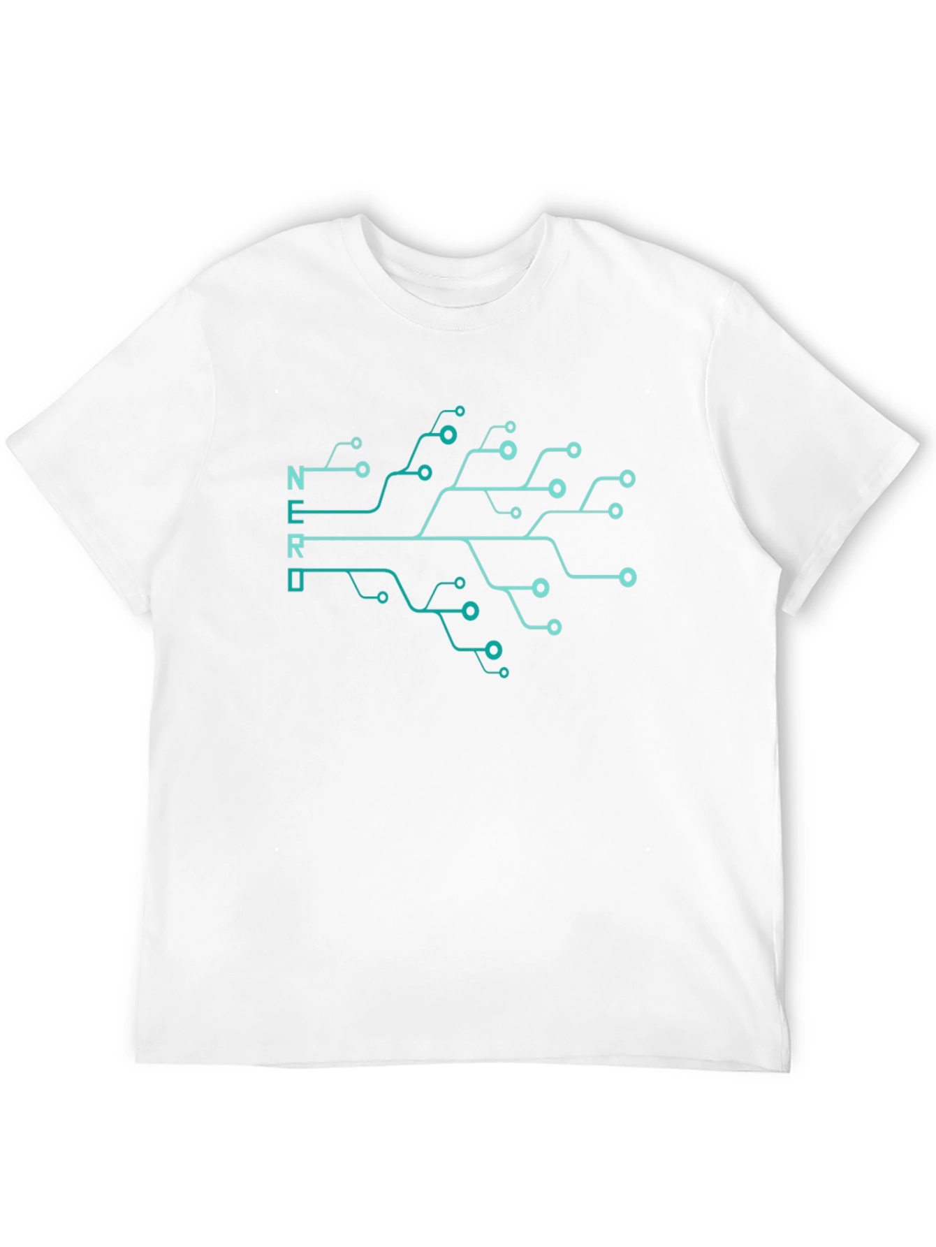 Nerd Circuit Board T-Shirt - Geek Chic Style