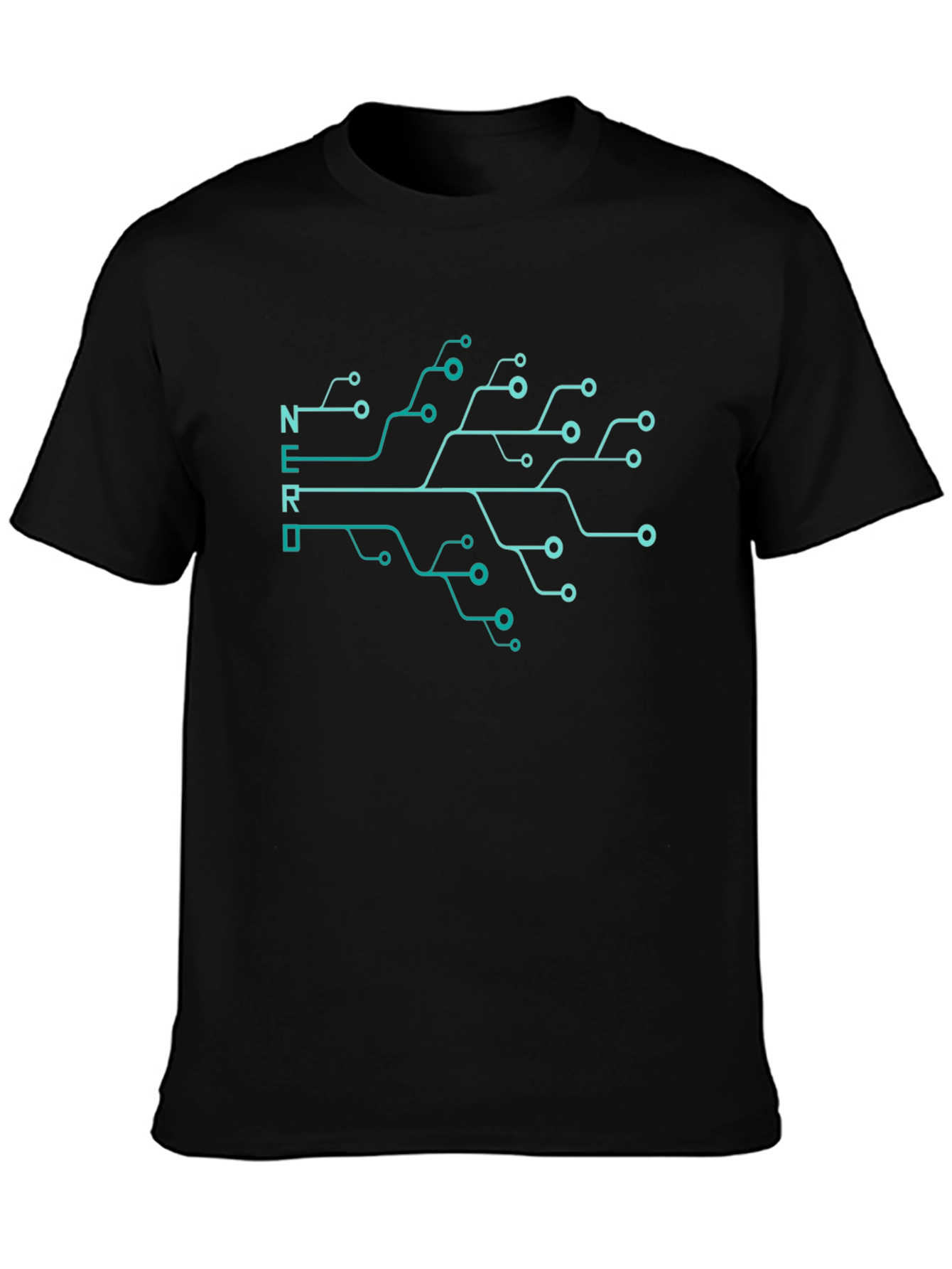 Nerd Circuit Board T-Shirt - Geek Chic Style