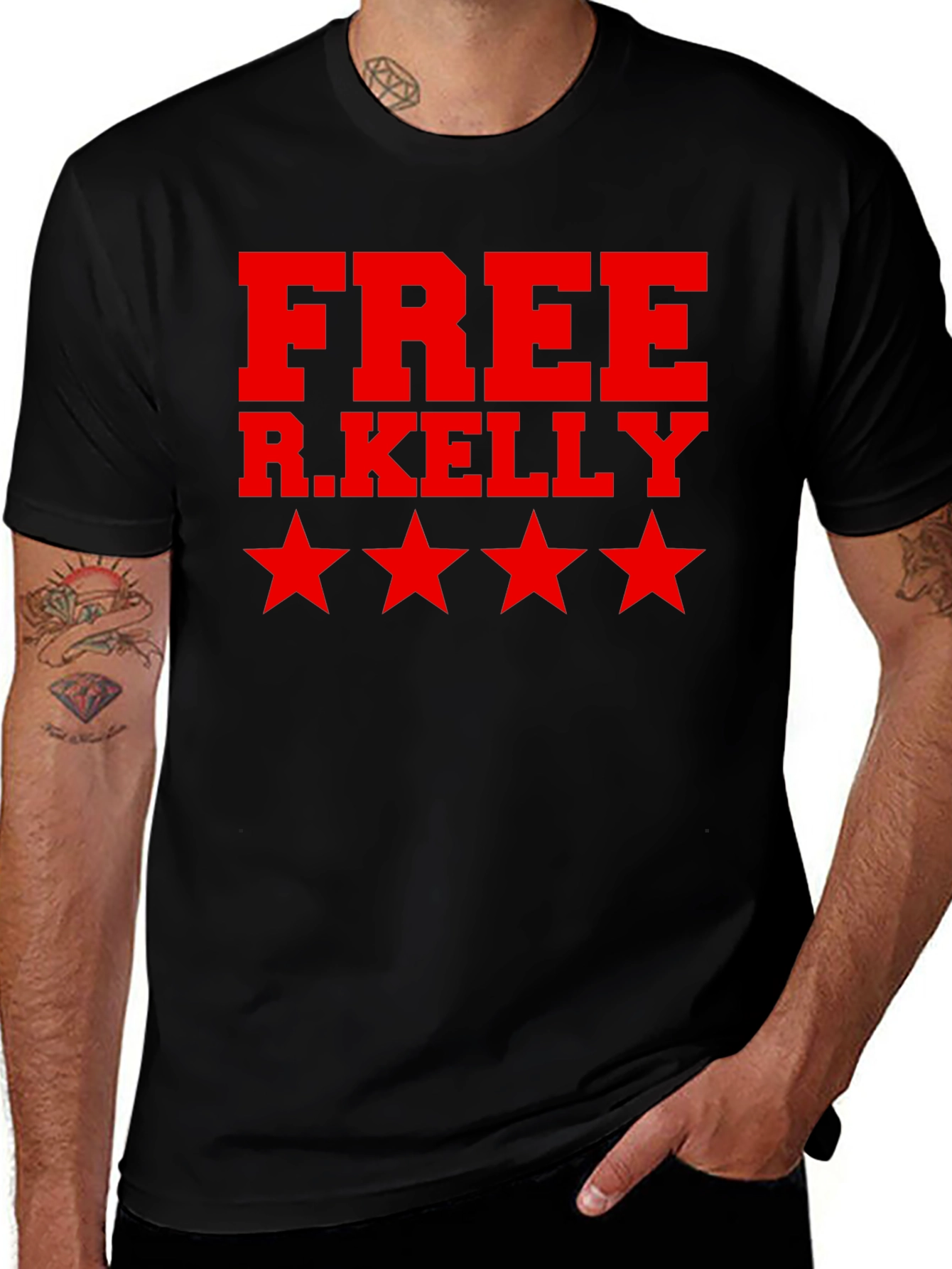 Free R. Kelly Graphic Tee - Unisex Cotton T-Shirt