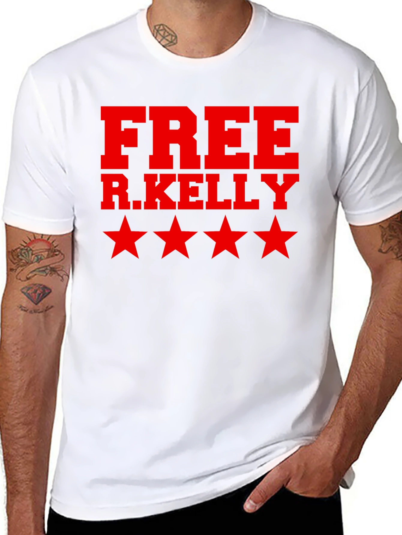 Free R. Kelly Graphic Tee - Unisex Cotton T-Shirt