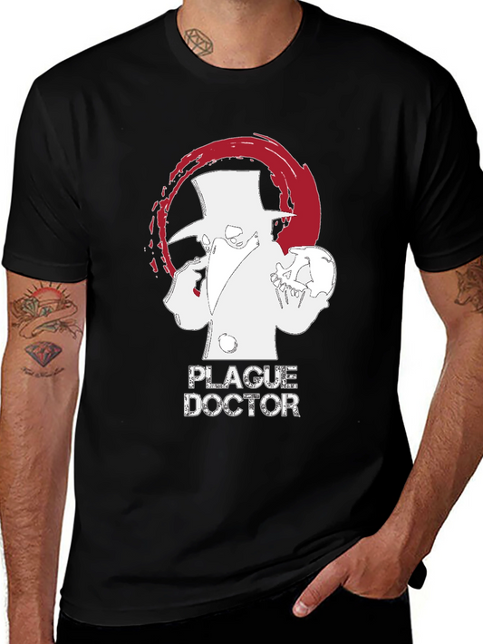 Plague Doctor T-Shirt - Unique Graphic Tee
