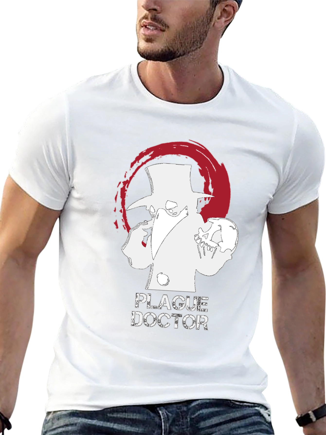 Plague Doctor T-Shirt - Unique Graphic Tee