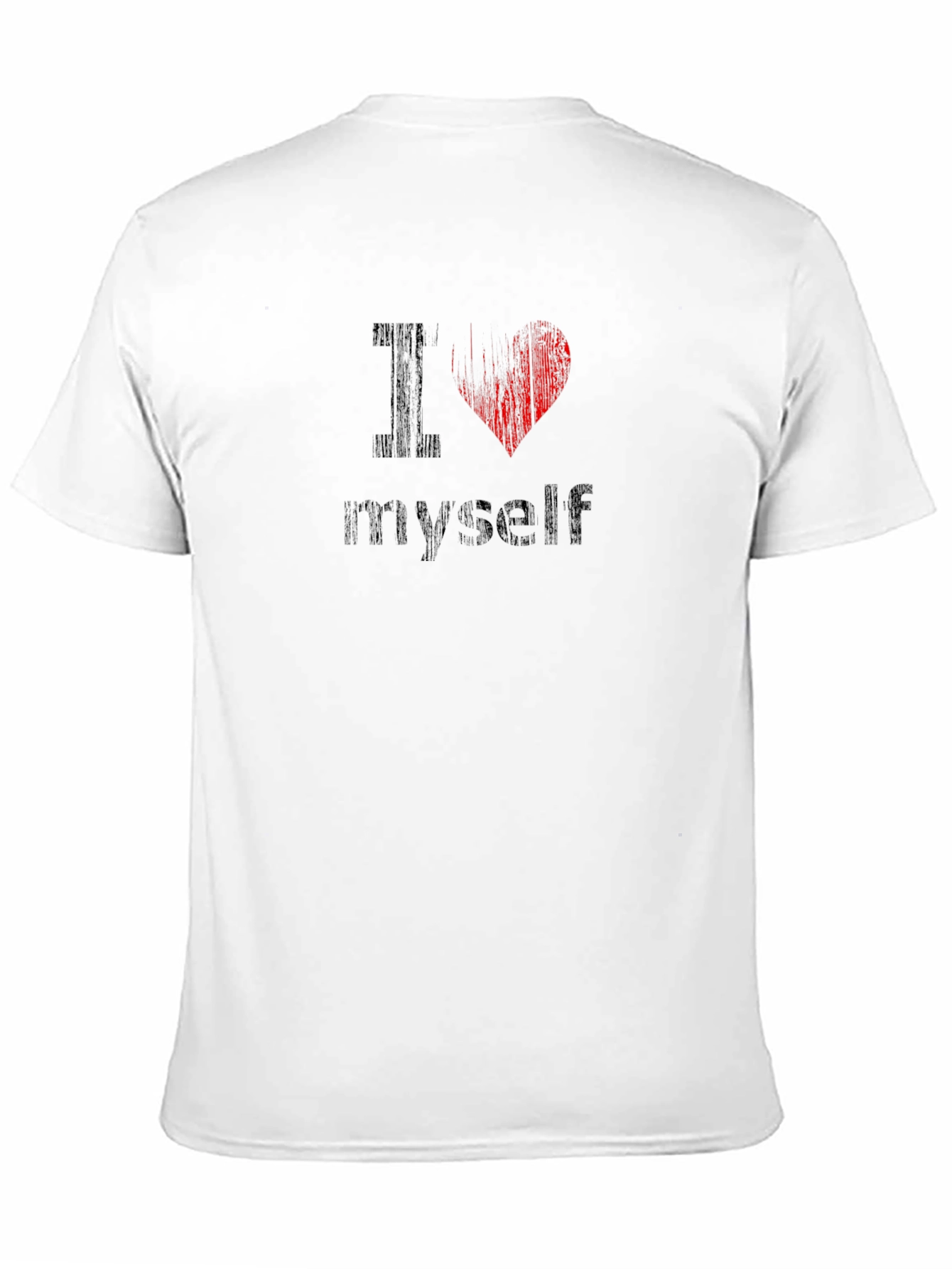 I Heart Myself Black Graphic Tee