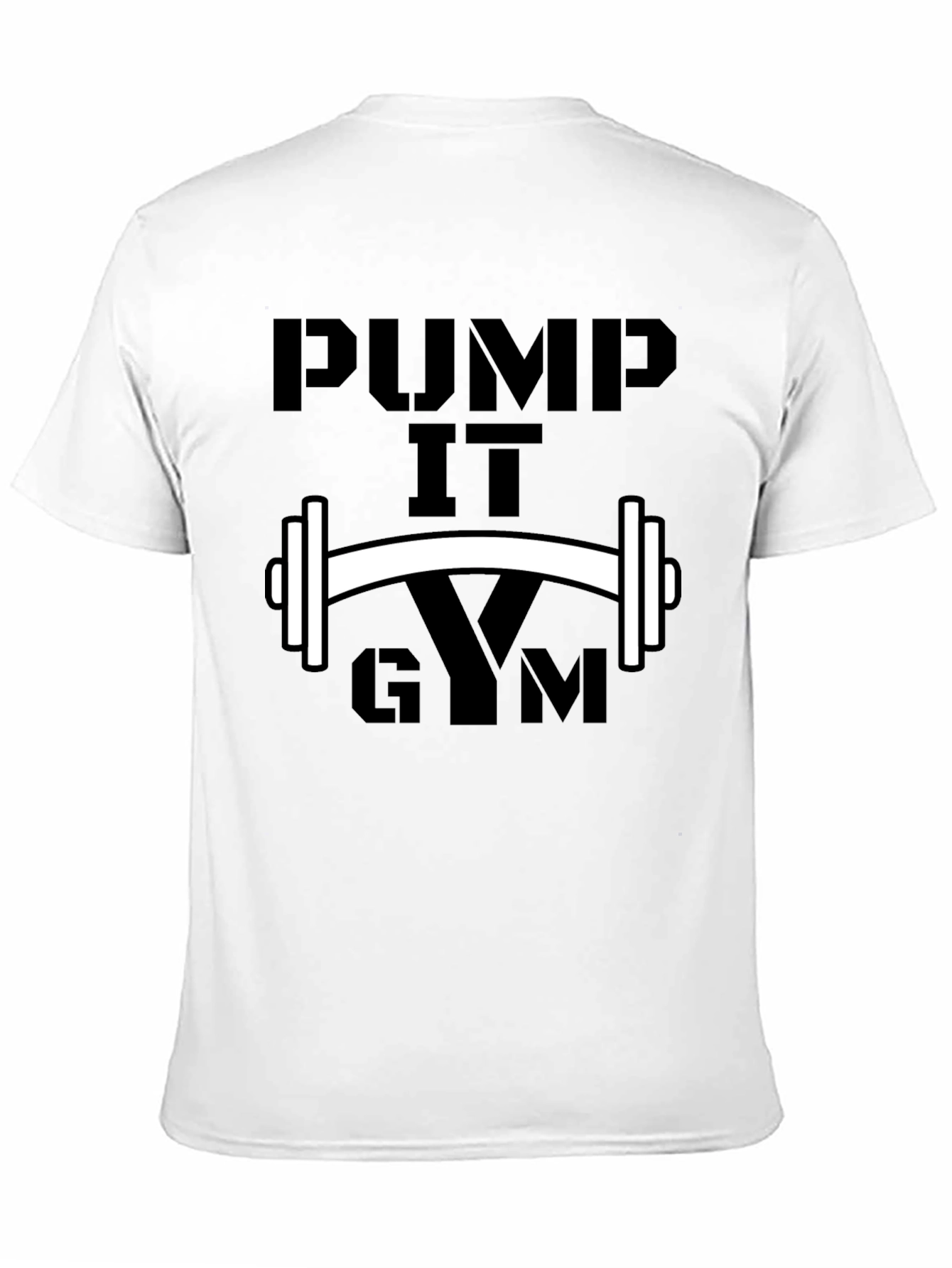 Pump It Gym Black T-Shirt
