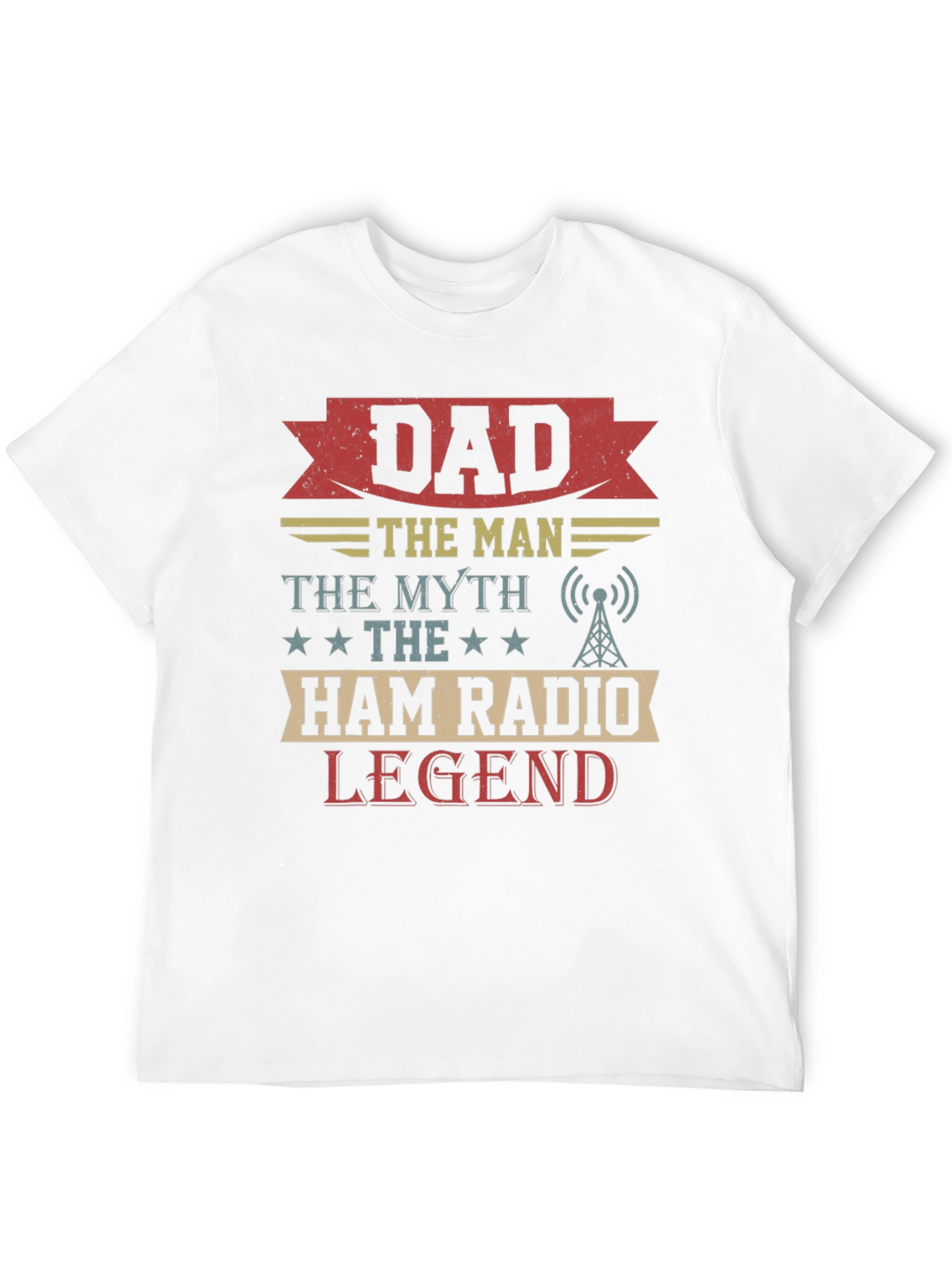 Dad Ham Radio Legend Graphic T-Shirt