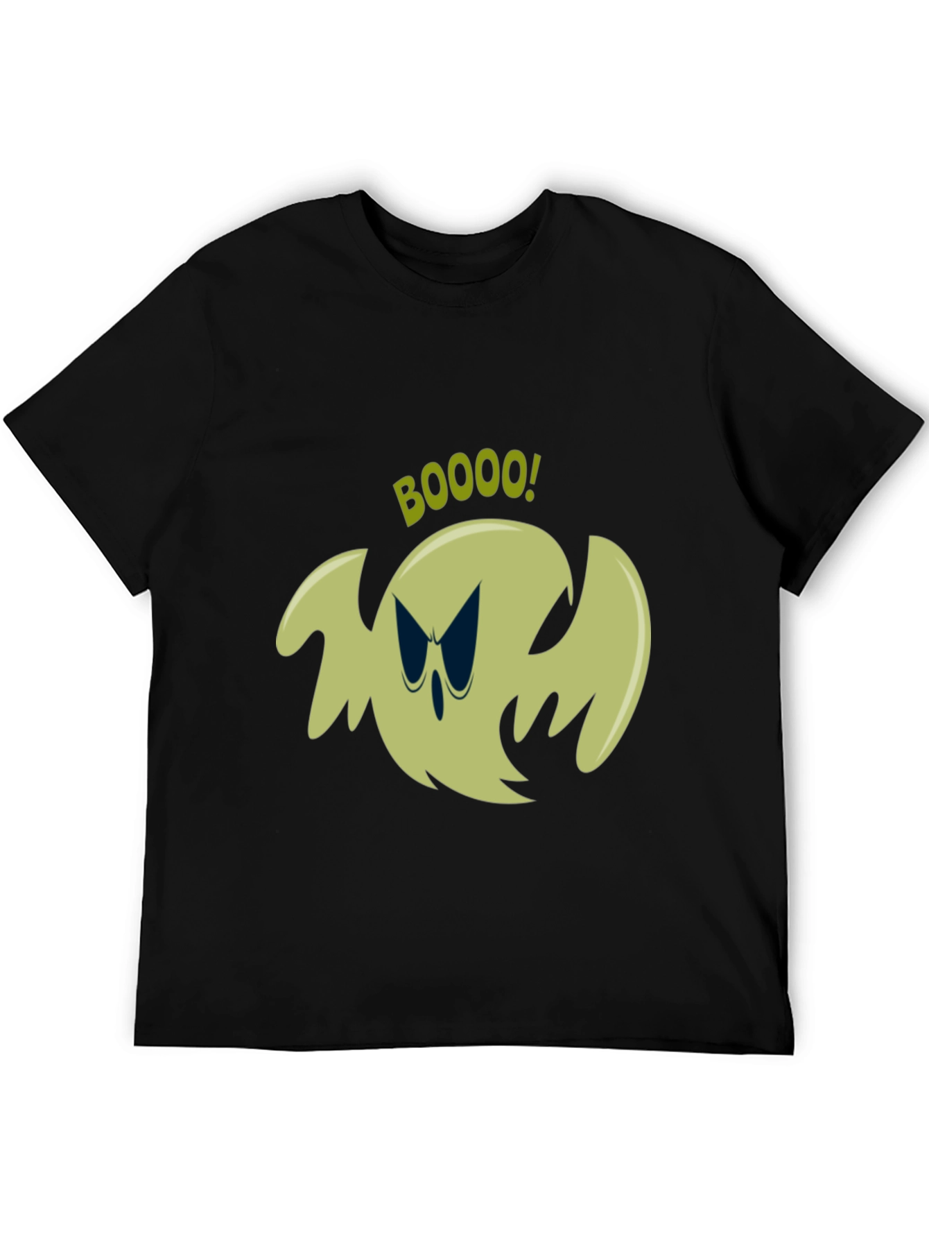 Spooky Ghost Graphic Tee - Halloween Shirt
