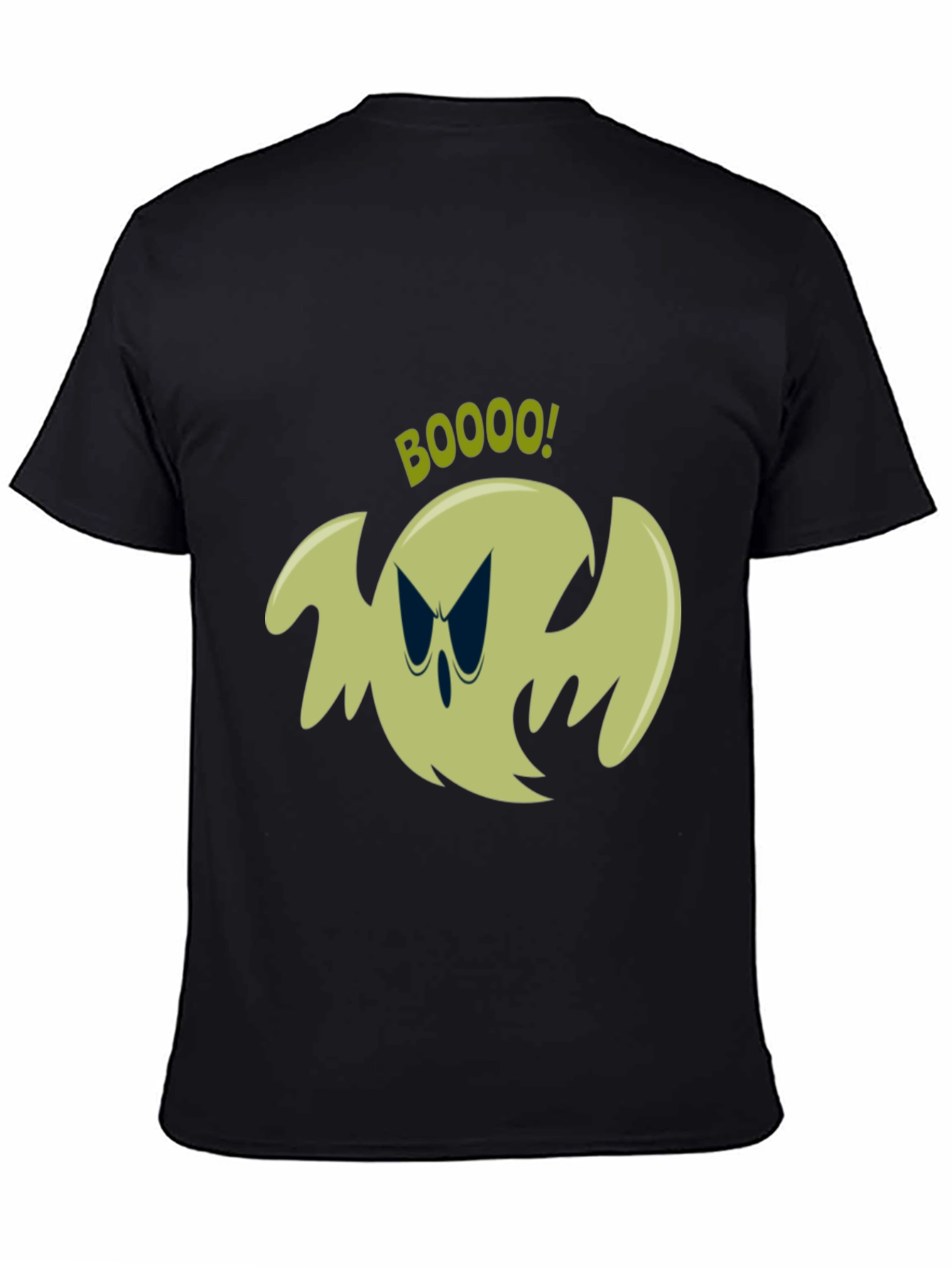 Spooky Ghost Graphic Tee - Halloween Shirt