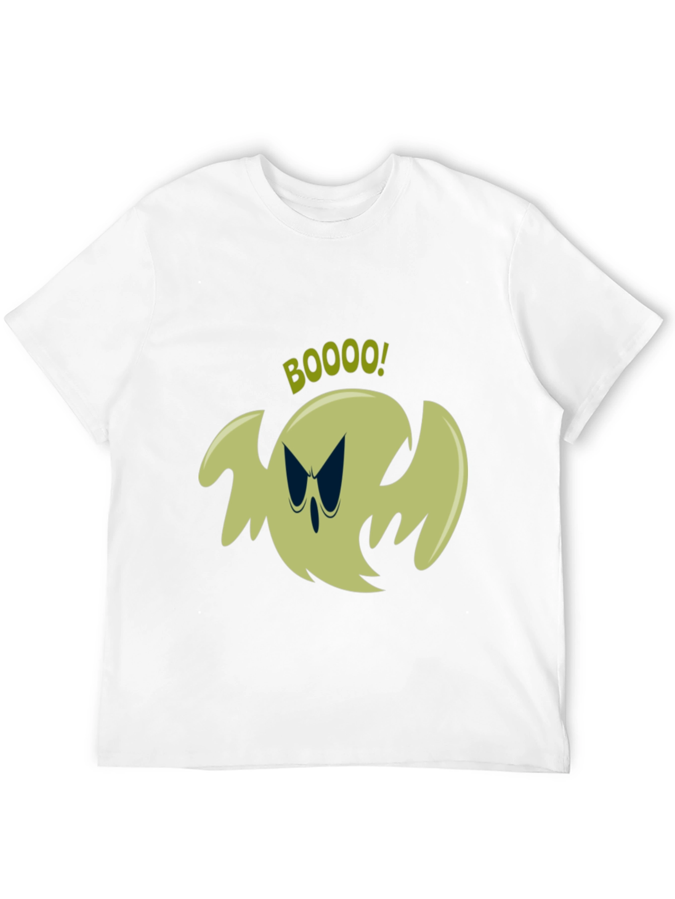 Spooky Ghost Graphic Tee - Halloween Shirt