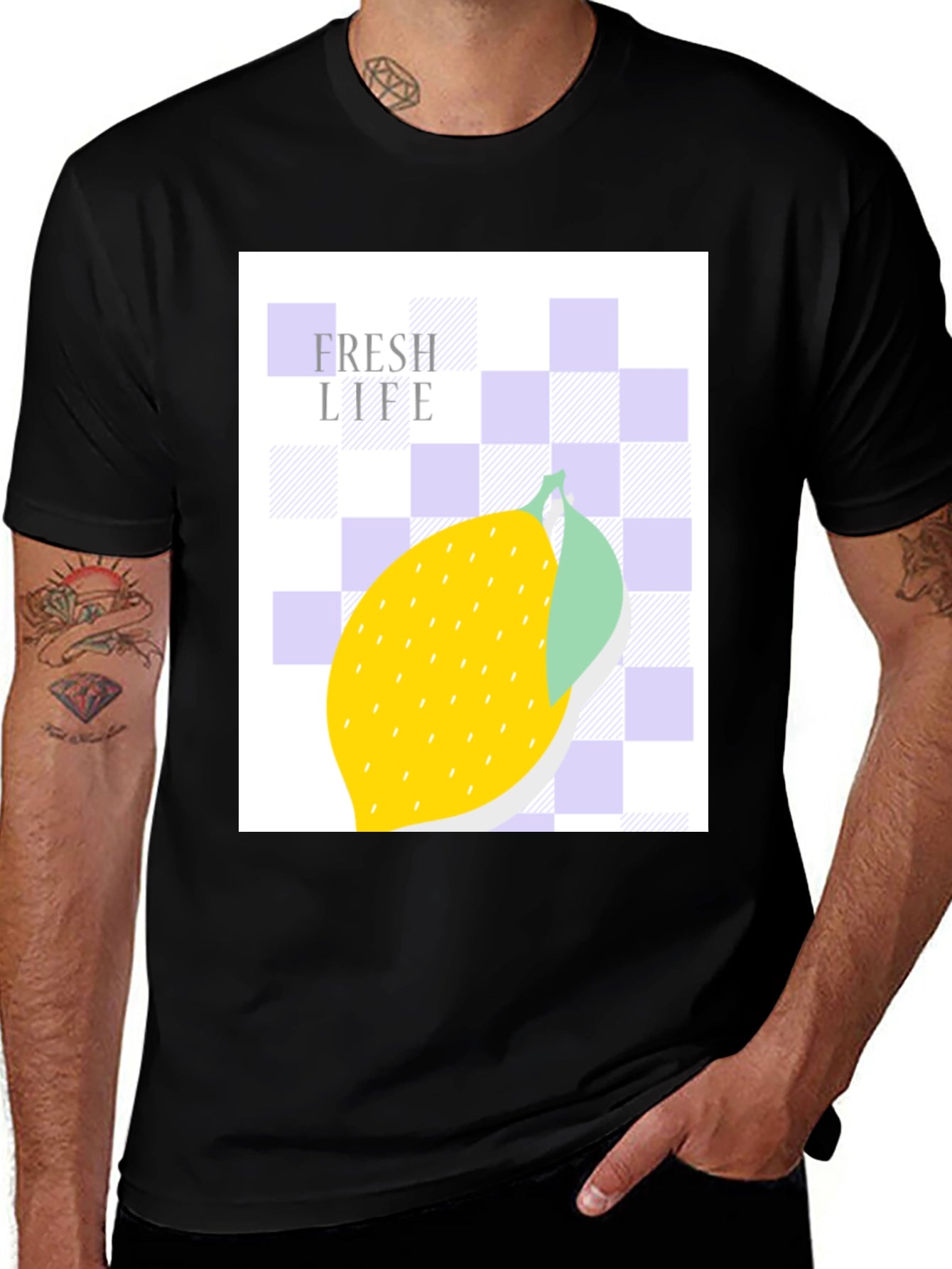 Fresh Life Graphic Tee - Soft Cotton Blend