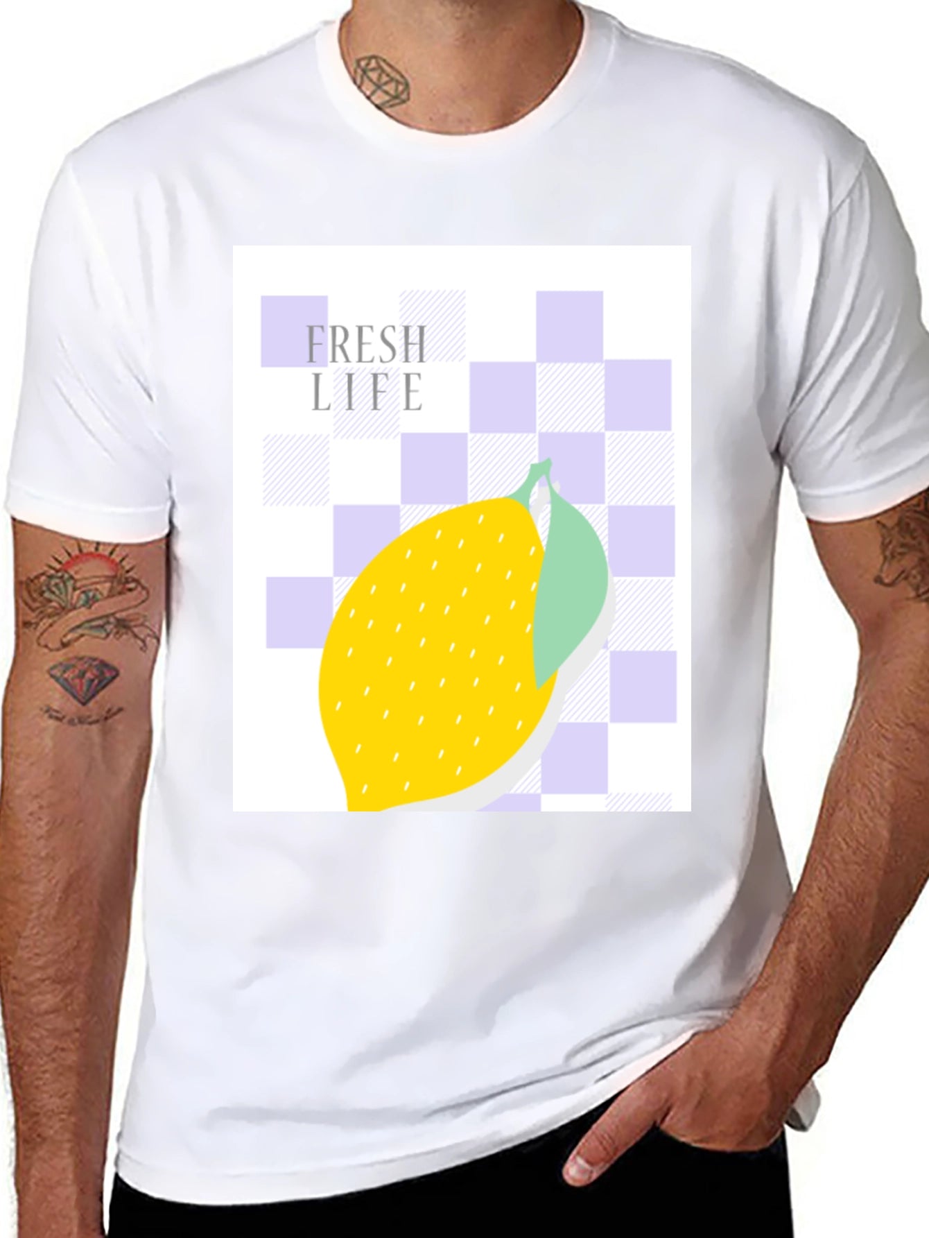 Fresh Life Graphic Tee - Soft Cotton Blend