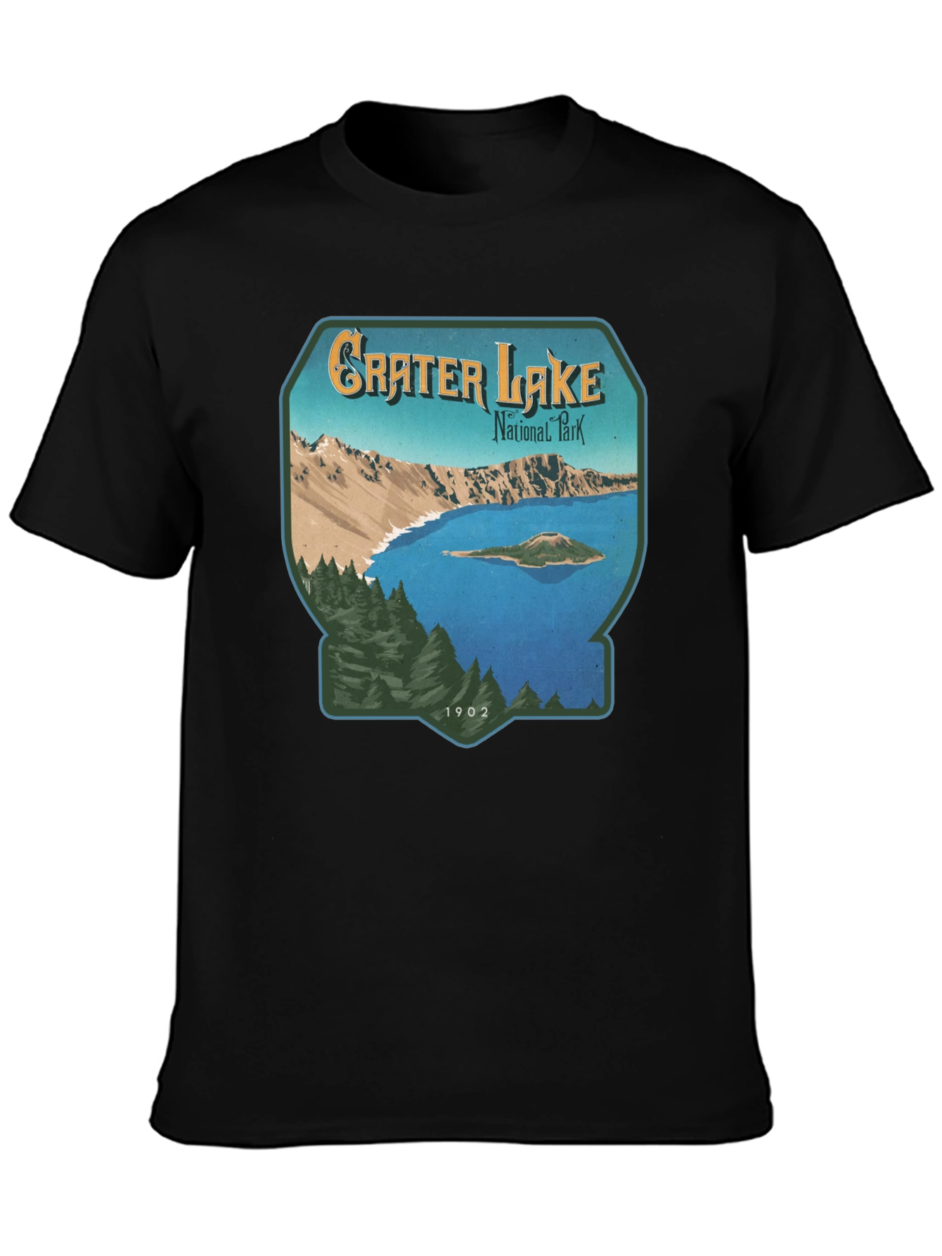 Crater Lake National Park Graphic T-Shirt
