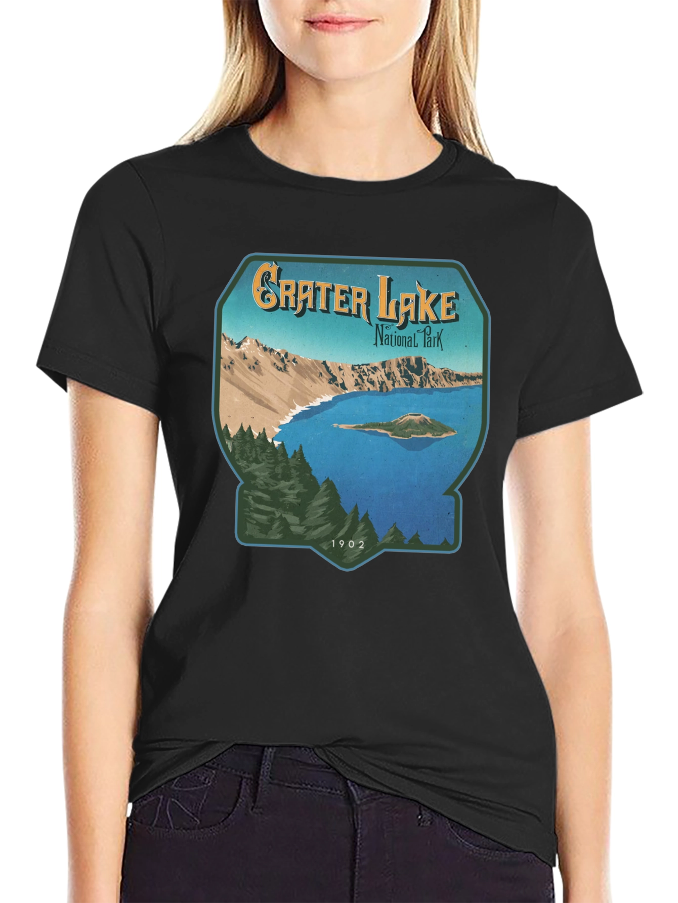 Crater Lake National Park Graphic T-Shirt