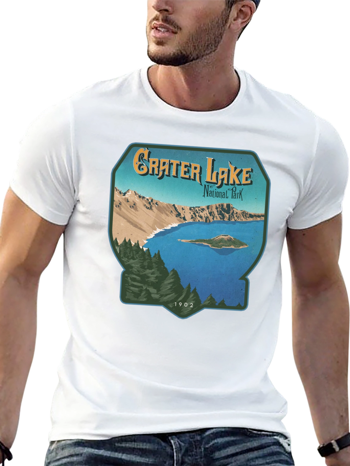 Crater Lake National Park Graphic T-Shirt