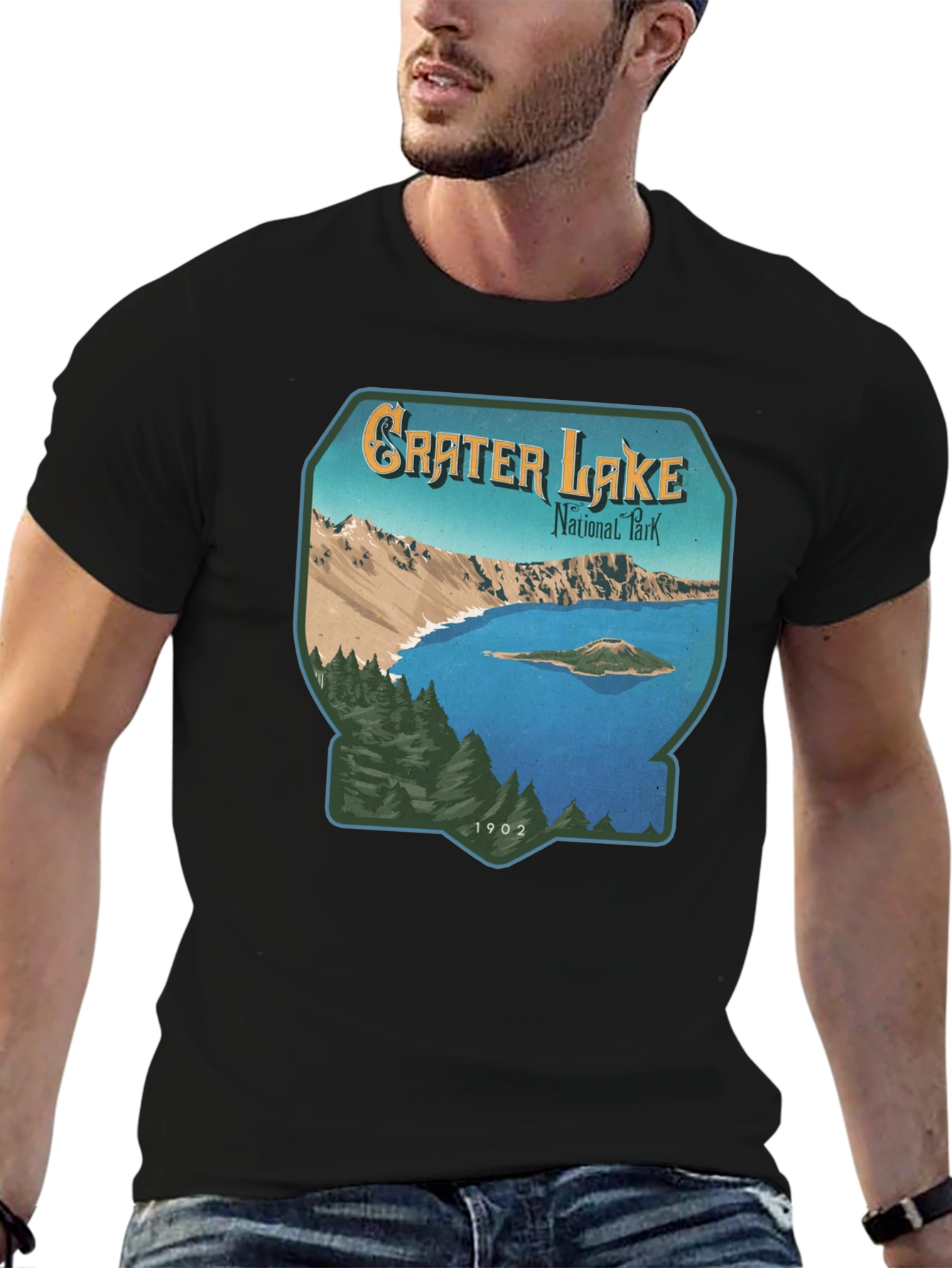 Crater Lake National Park Graphic T-Shirt