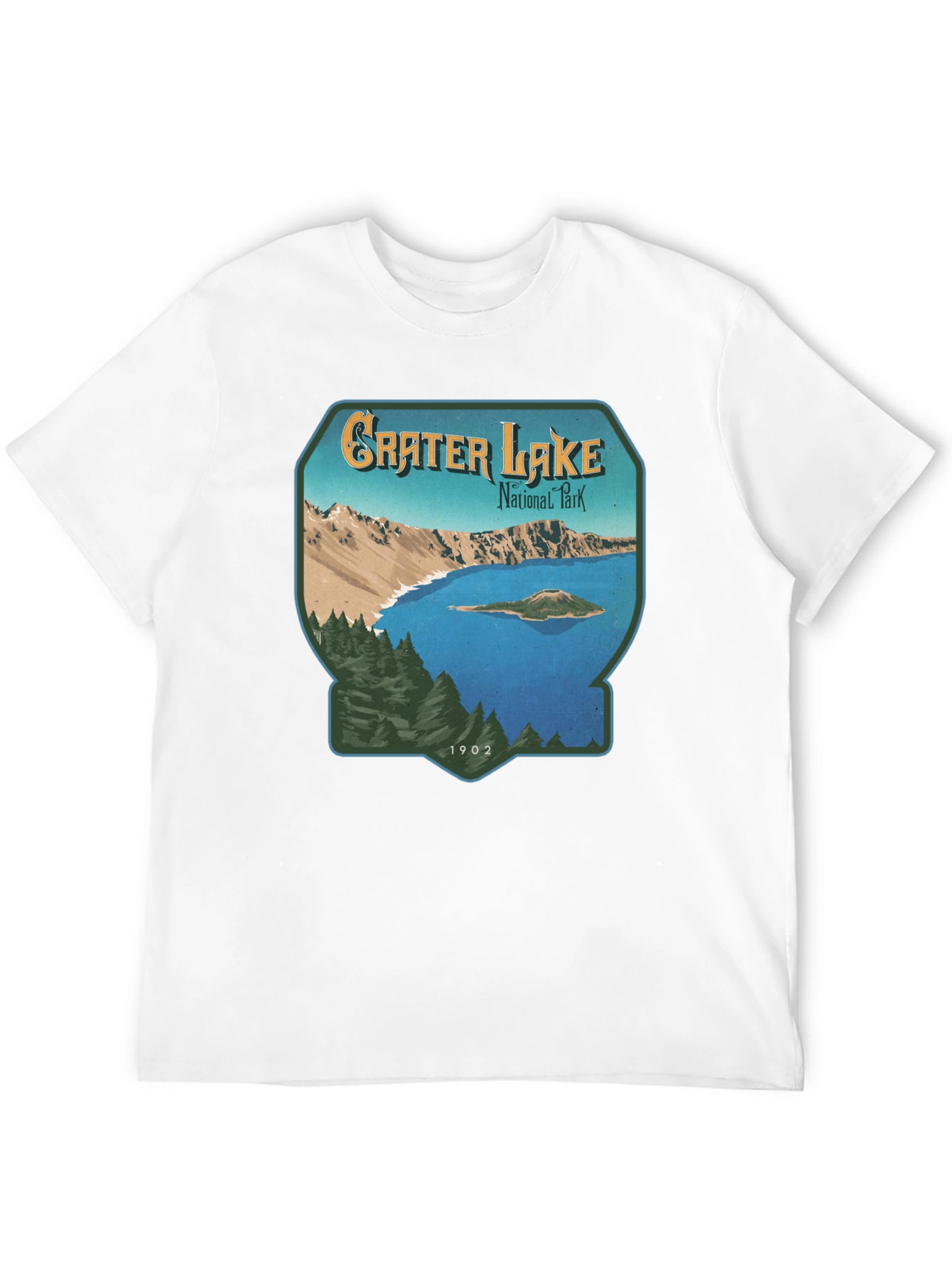 Crater Lake National Park Graphic T-Shirt