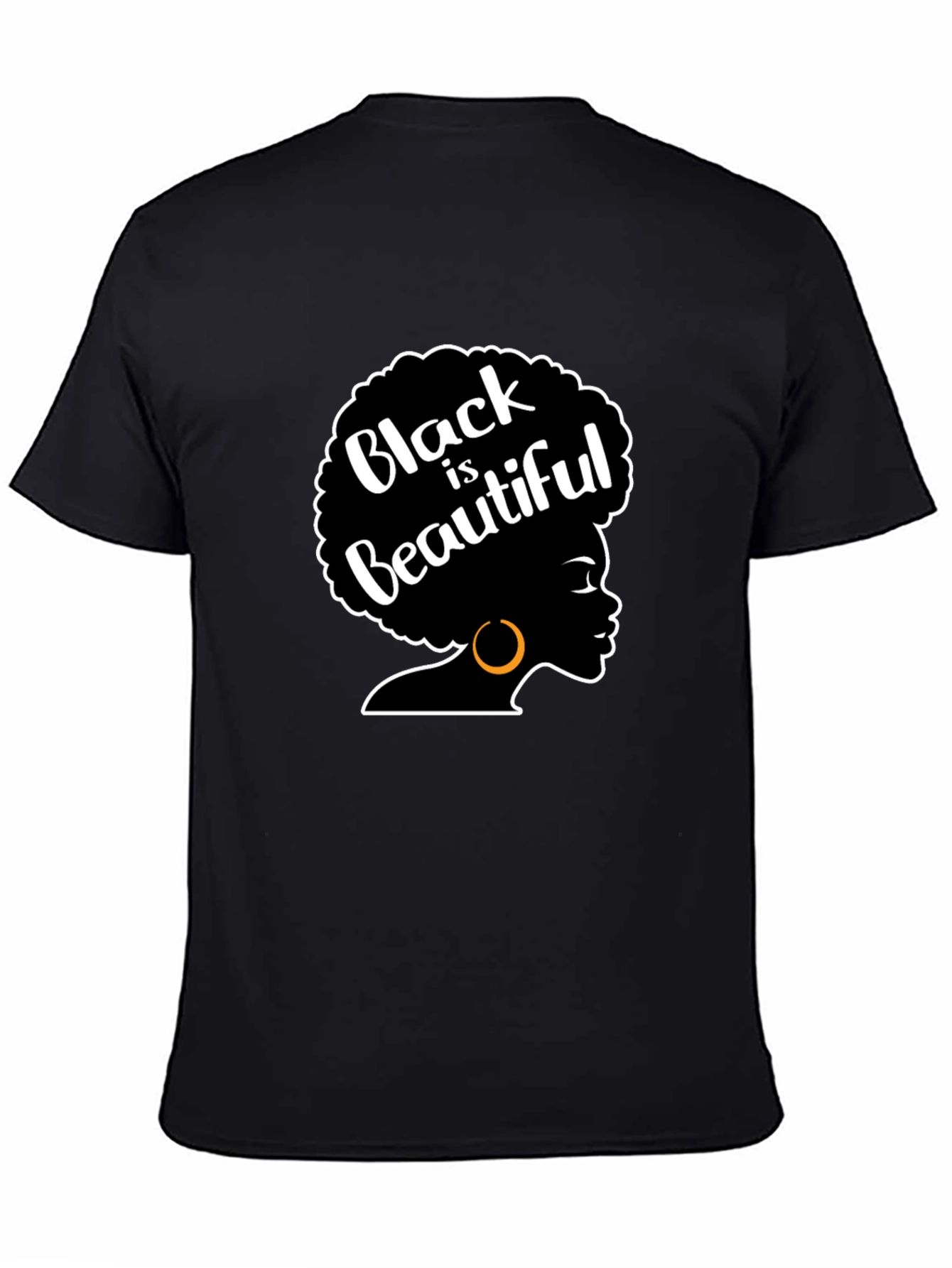 Black Is Beautiful Afro Graphic T-Shirt
