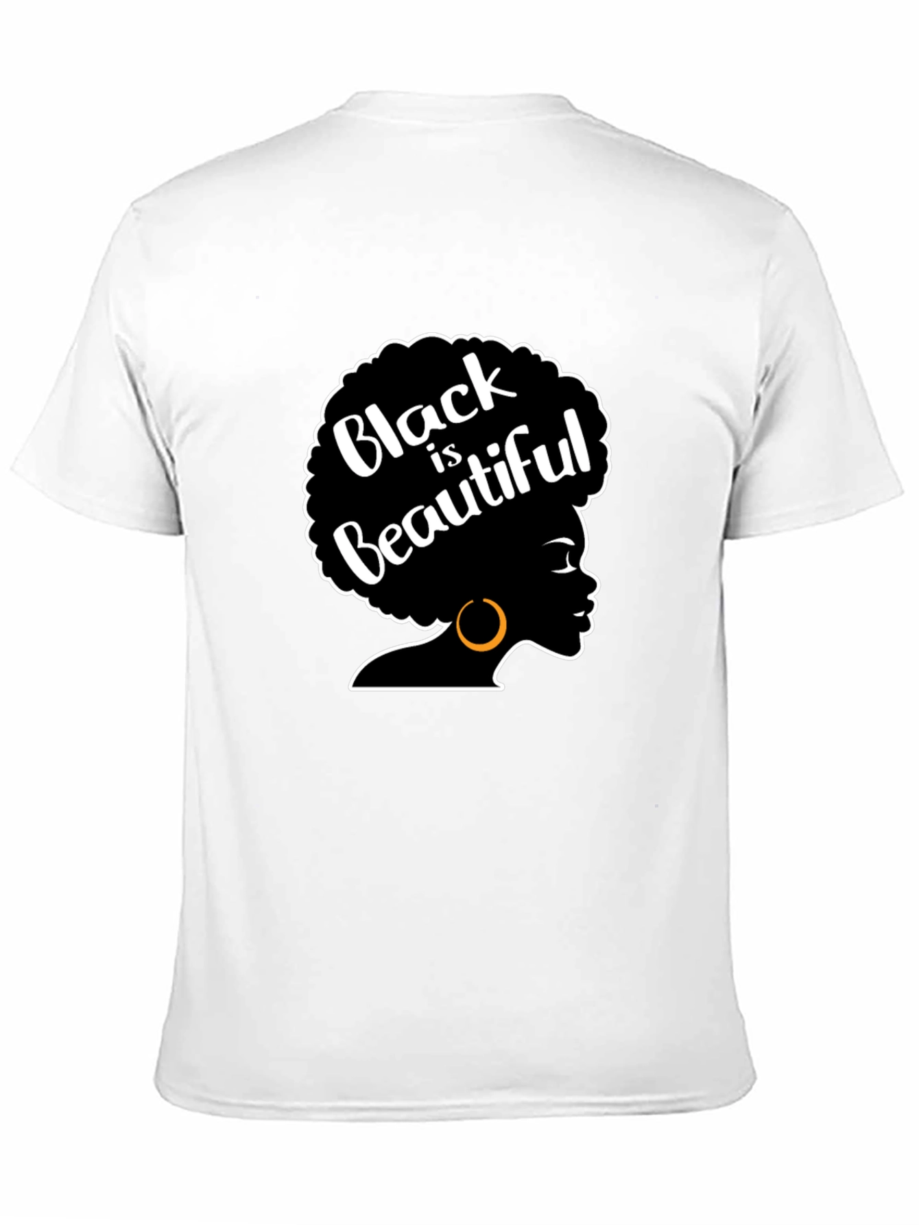 Black Is Beautiful Afro Graphic T-Shirt