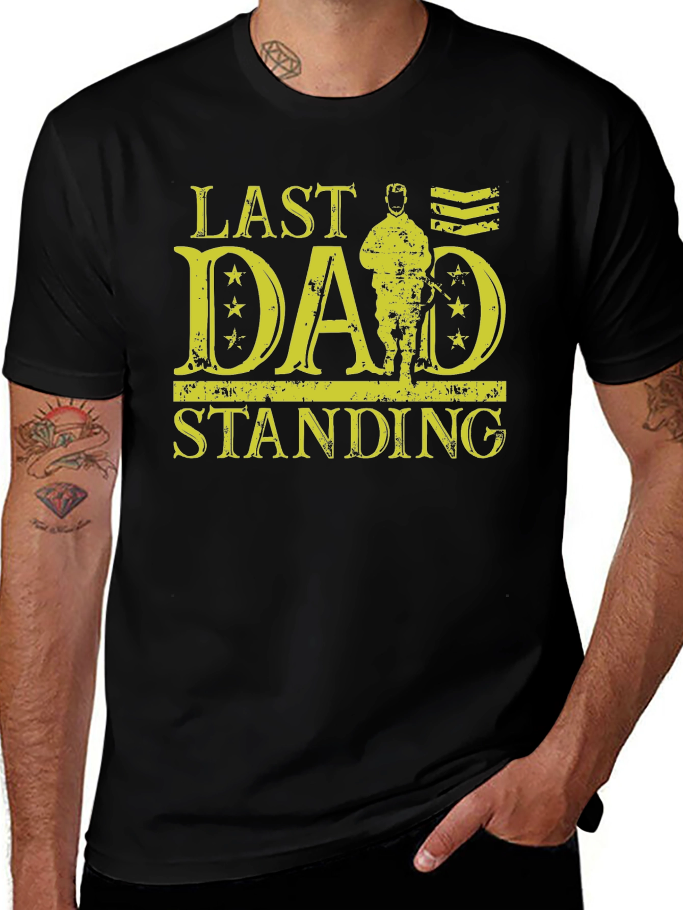 Last Dad Standing Graphic Tee
