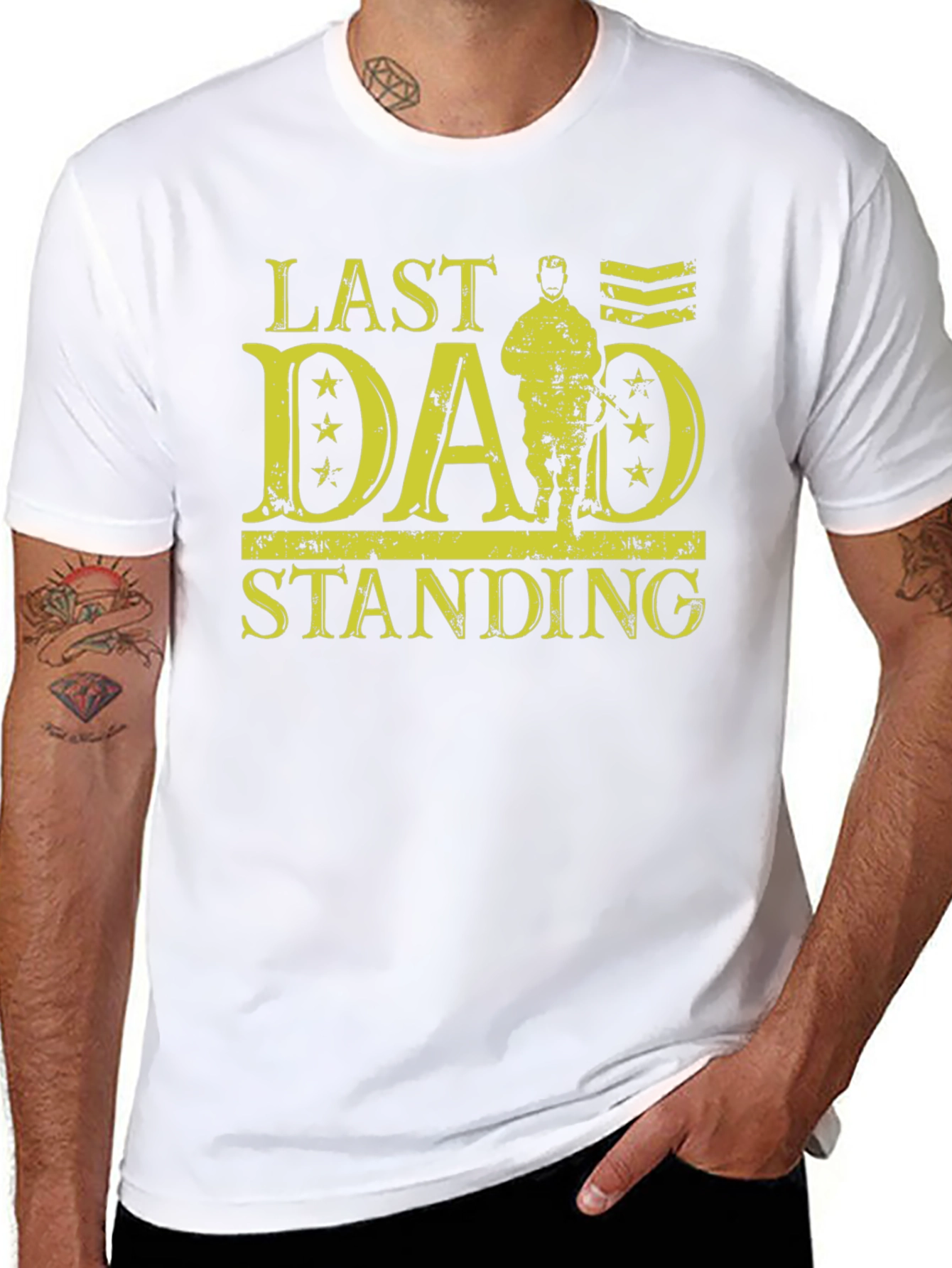 Last Dad Standing Graphic Tee