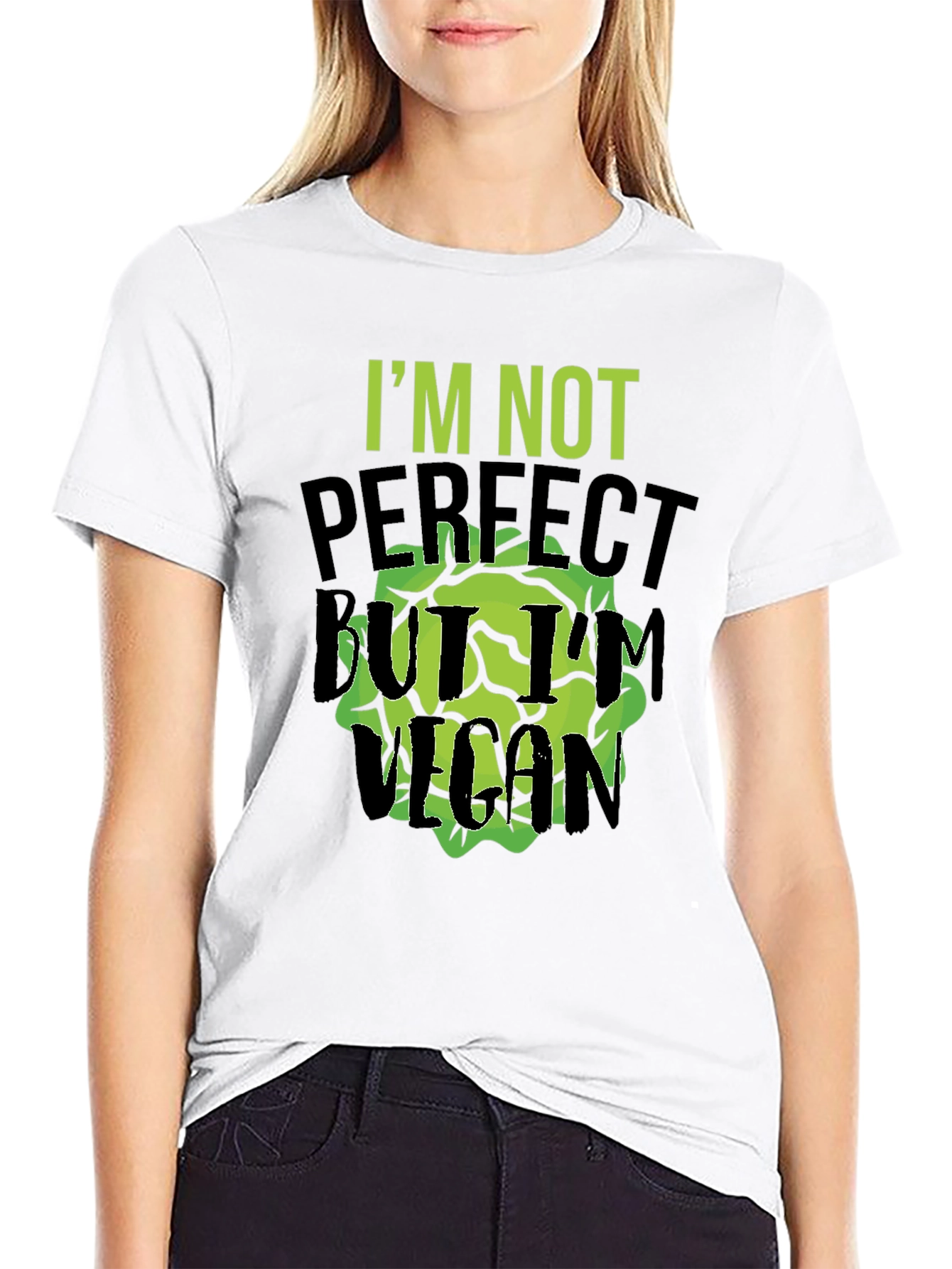 Im Not Perfect But Im Vegan T-Shirt