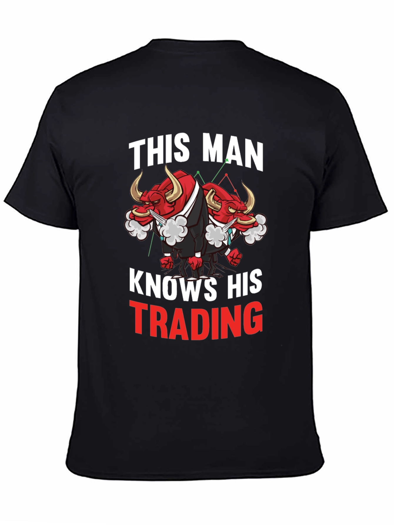 Trader Bulls Graphic Tee - Know Your Trading T-Shirt