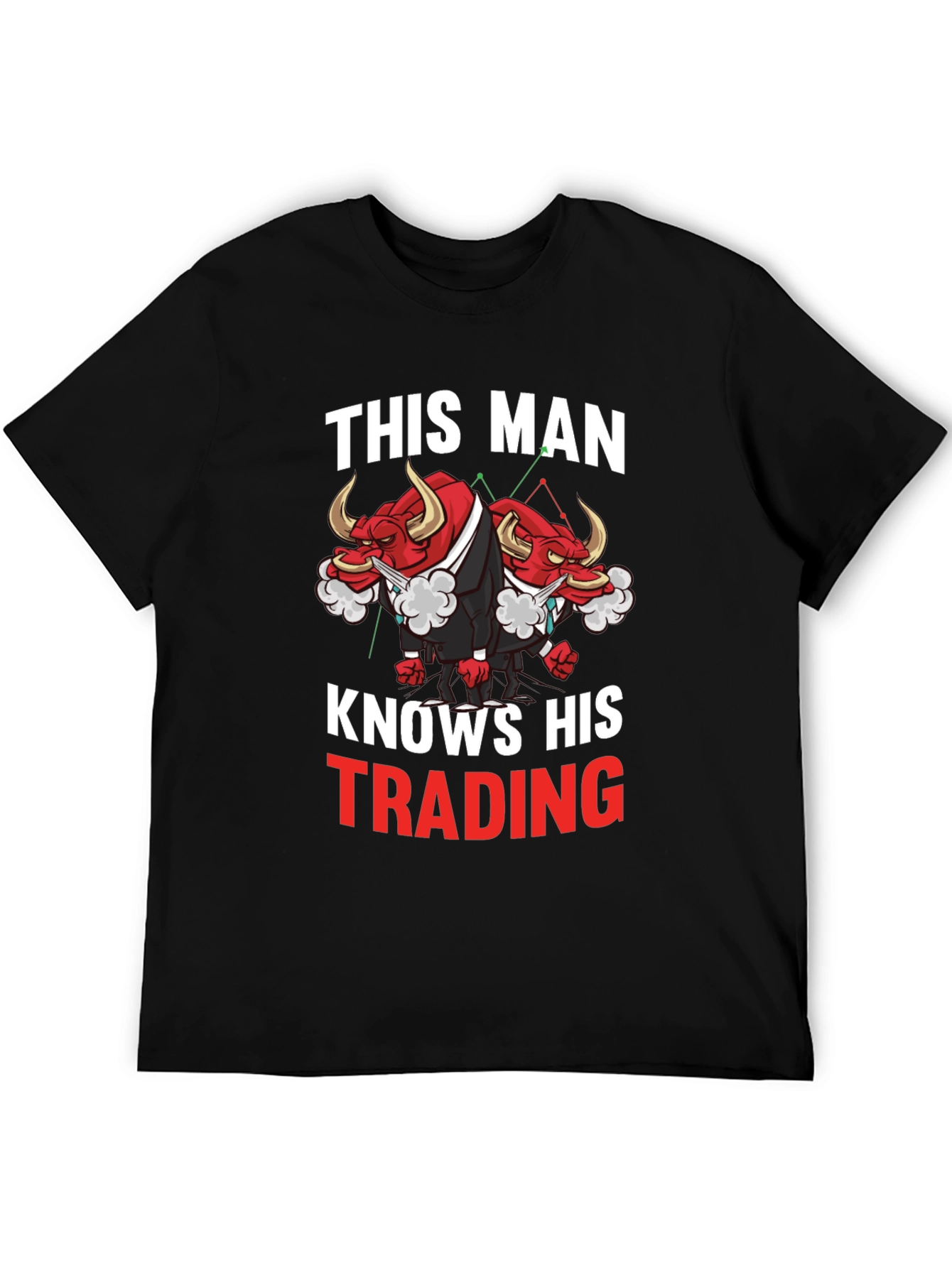 Trader Bulls Graphic Tee - Know Your Trading T-Shirt