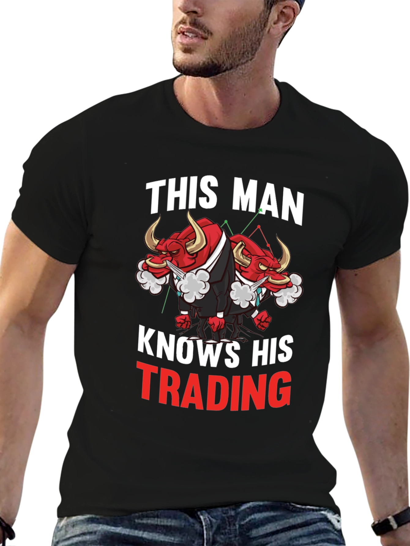 Trader Bulls Graphic Tee - Know Your Trading T-Shirt