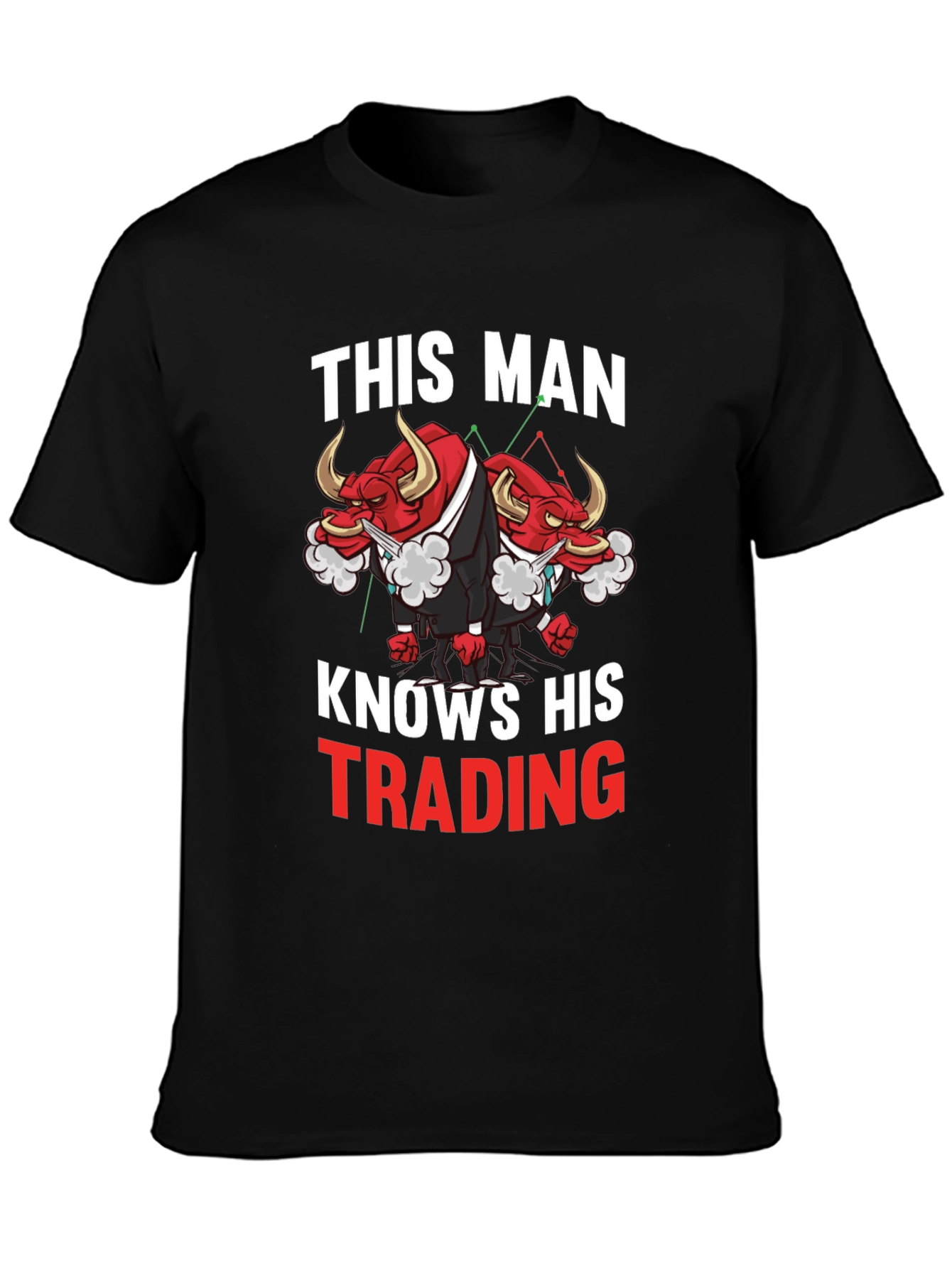 Trader Bulls Graphic Tee - Know Your Trading T-Shirt
