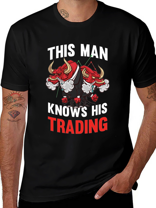 Trader Bulls Graphic Tee - Know Your Trading T-Shirt