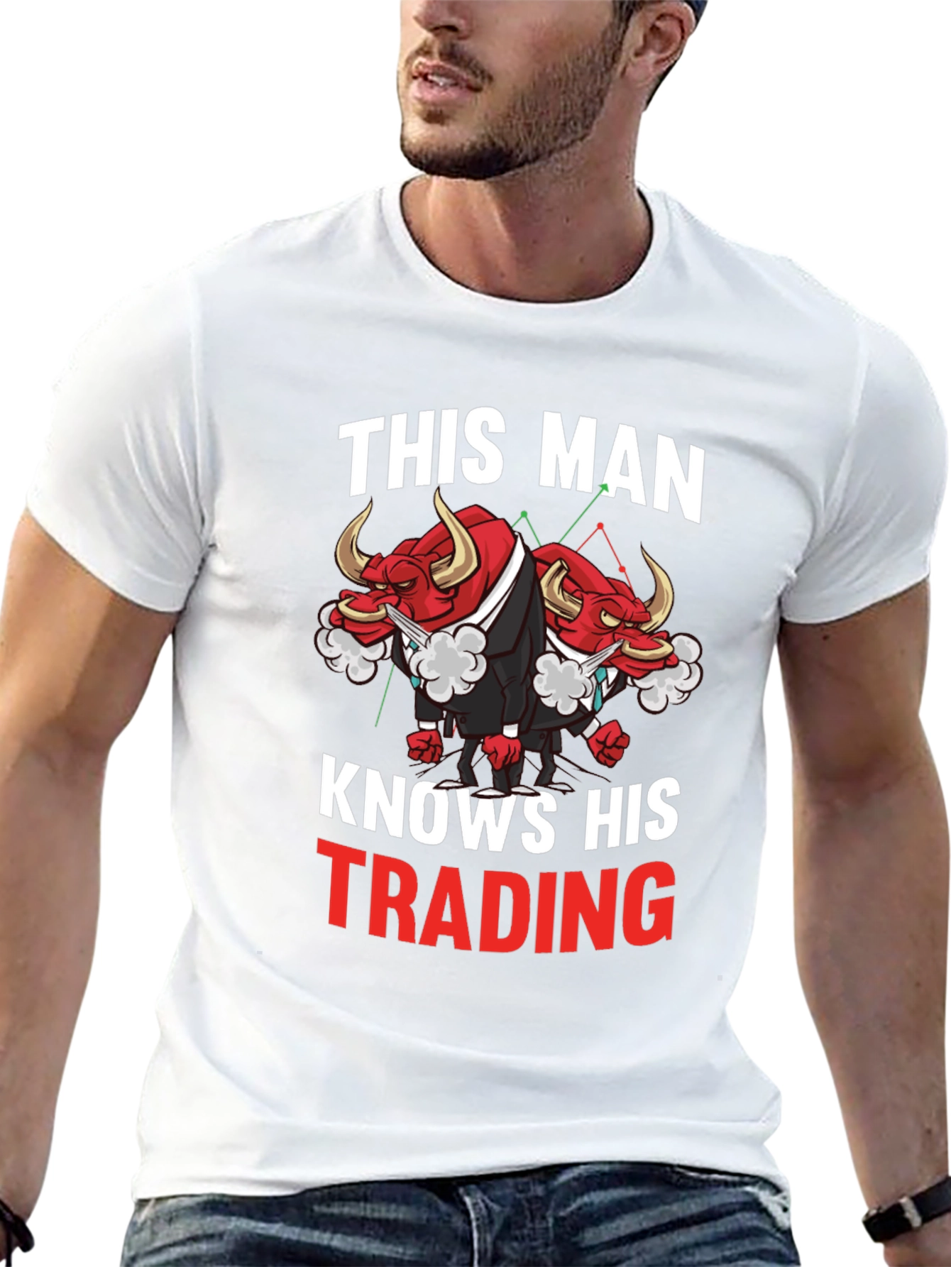 Trader Bulls Graphic Tee - Know Your Trading T-Shirt