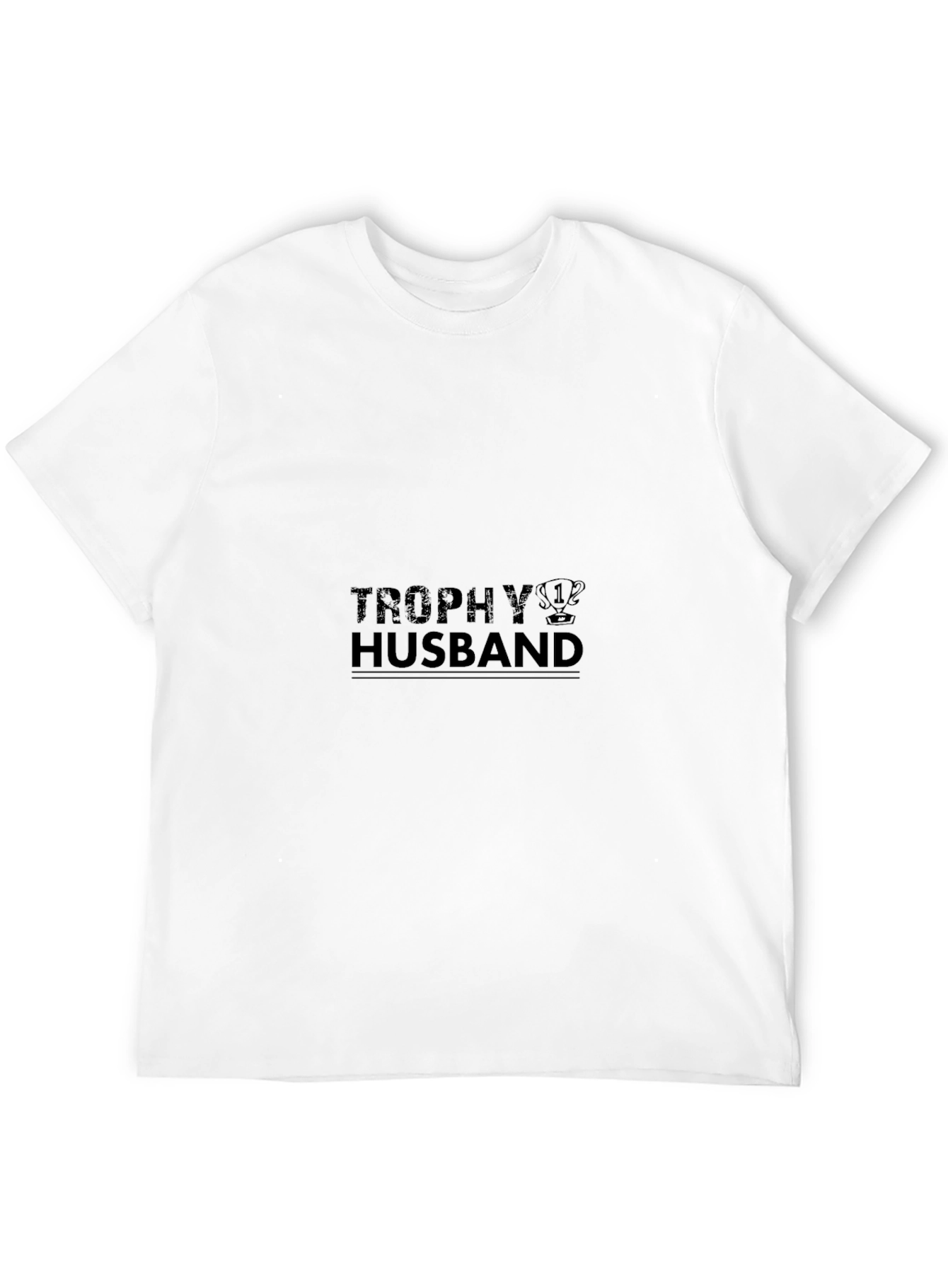 Trophy Husband Graphic Tee - Black