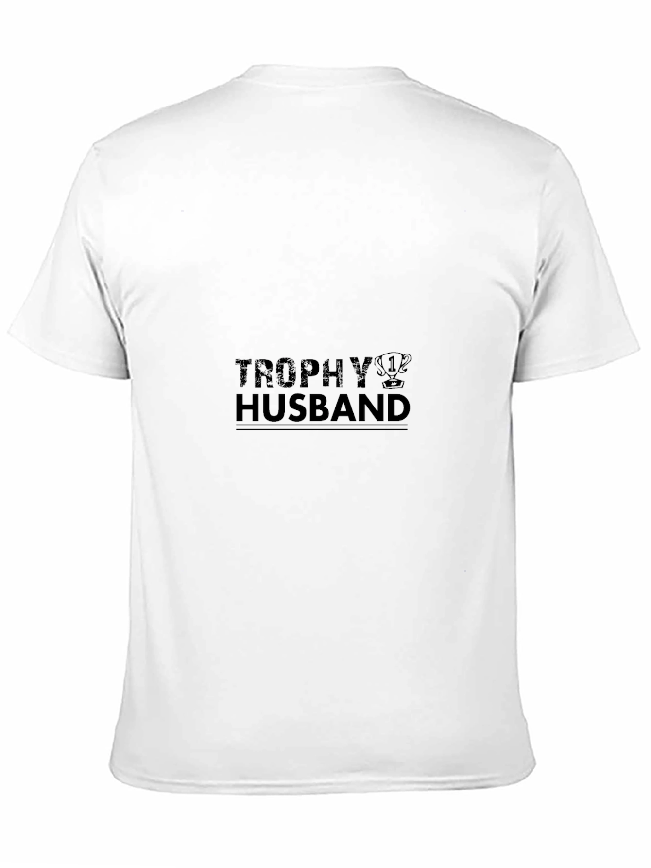 Trophy Husband Graphic Tee - Black