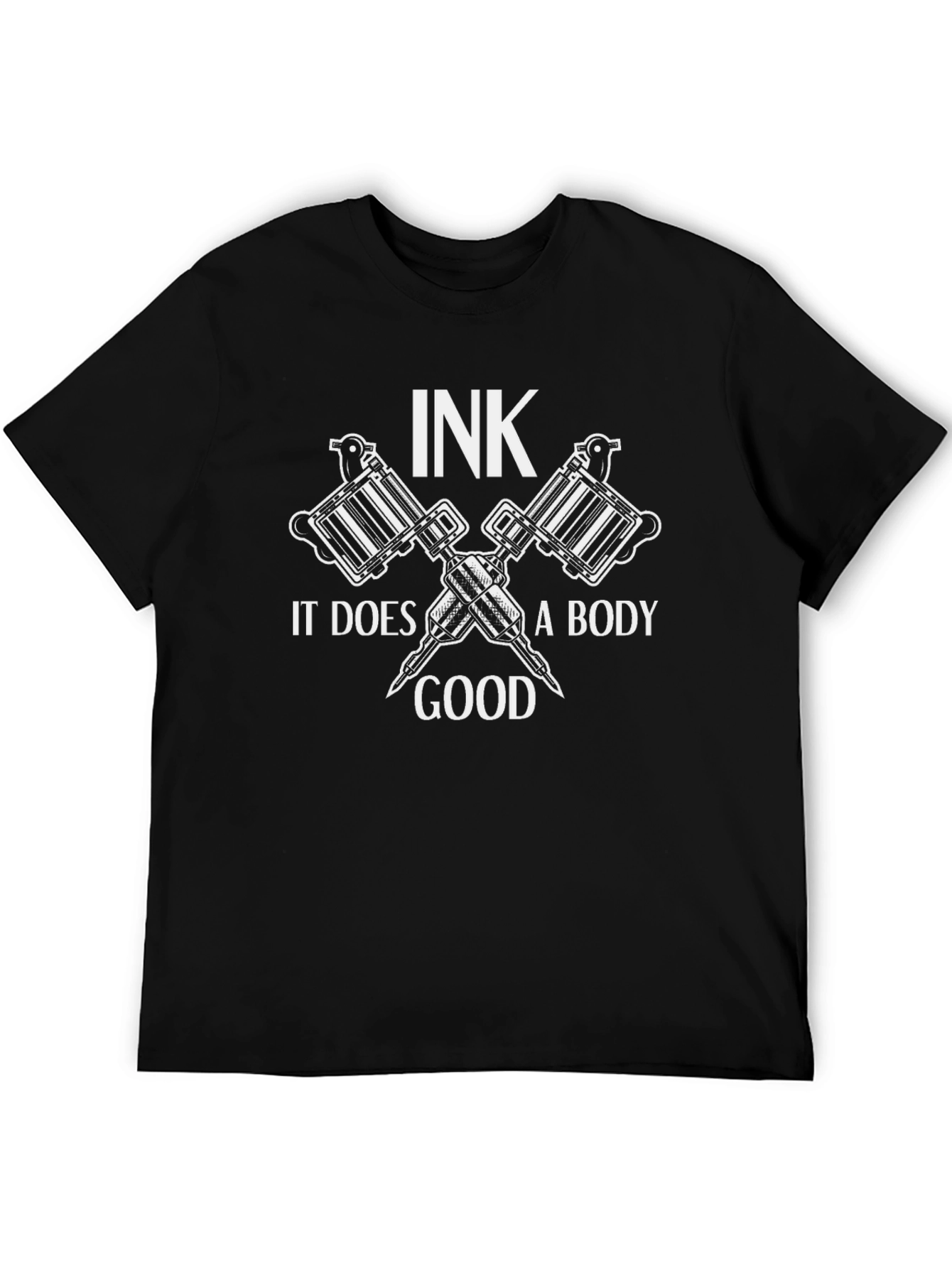Ink It Does A Body Good Black T-Shirt