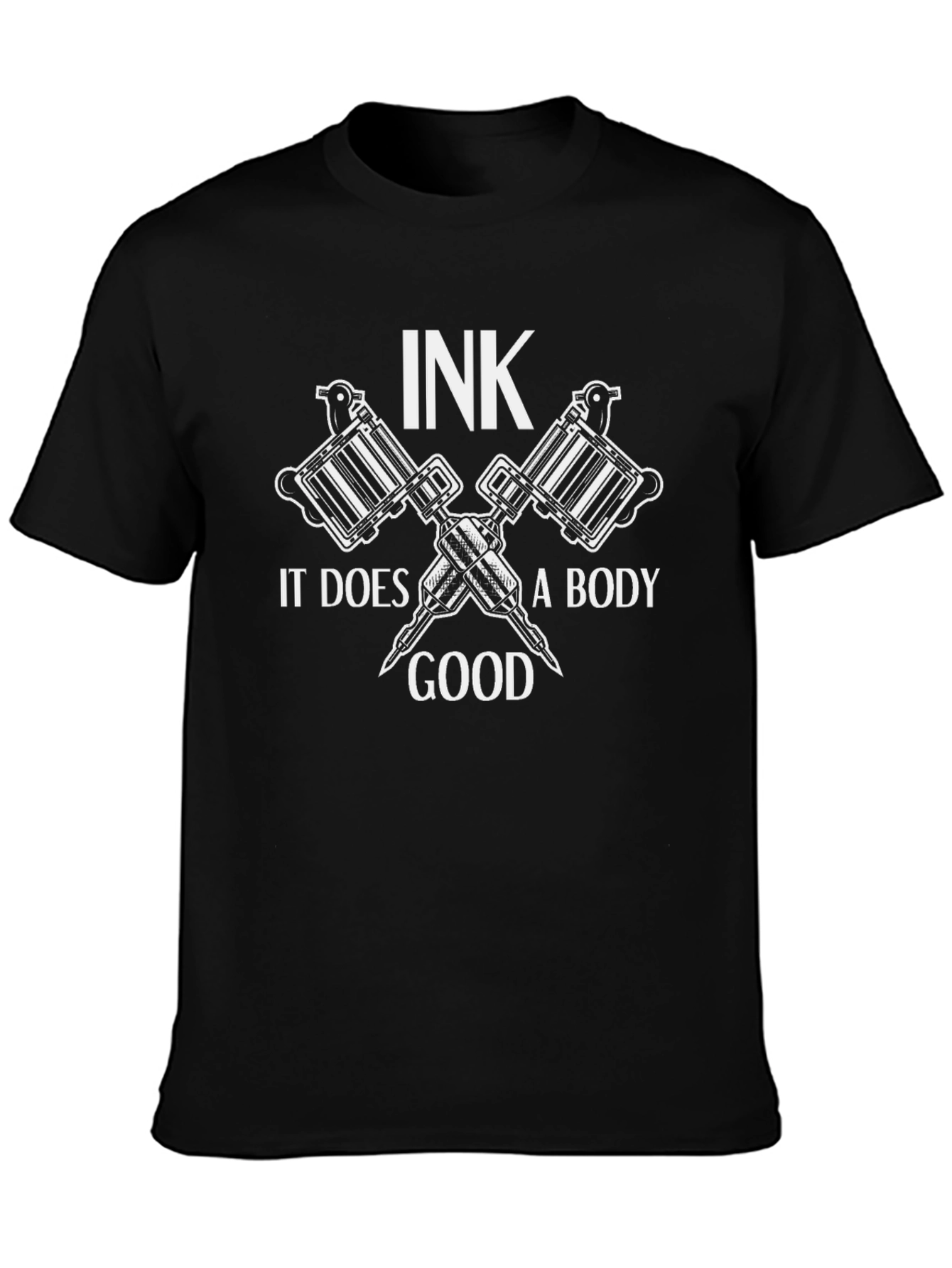 Ink It Does A Body Good Black T-Shirt