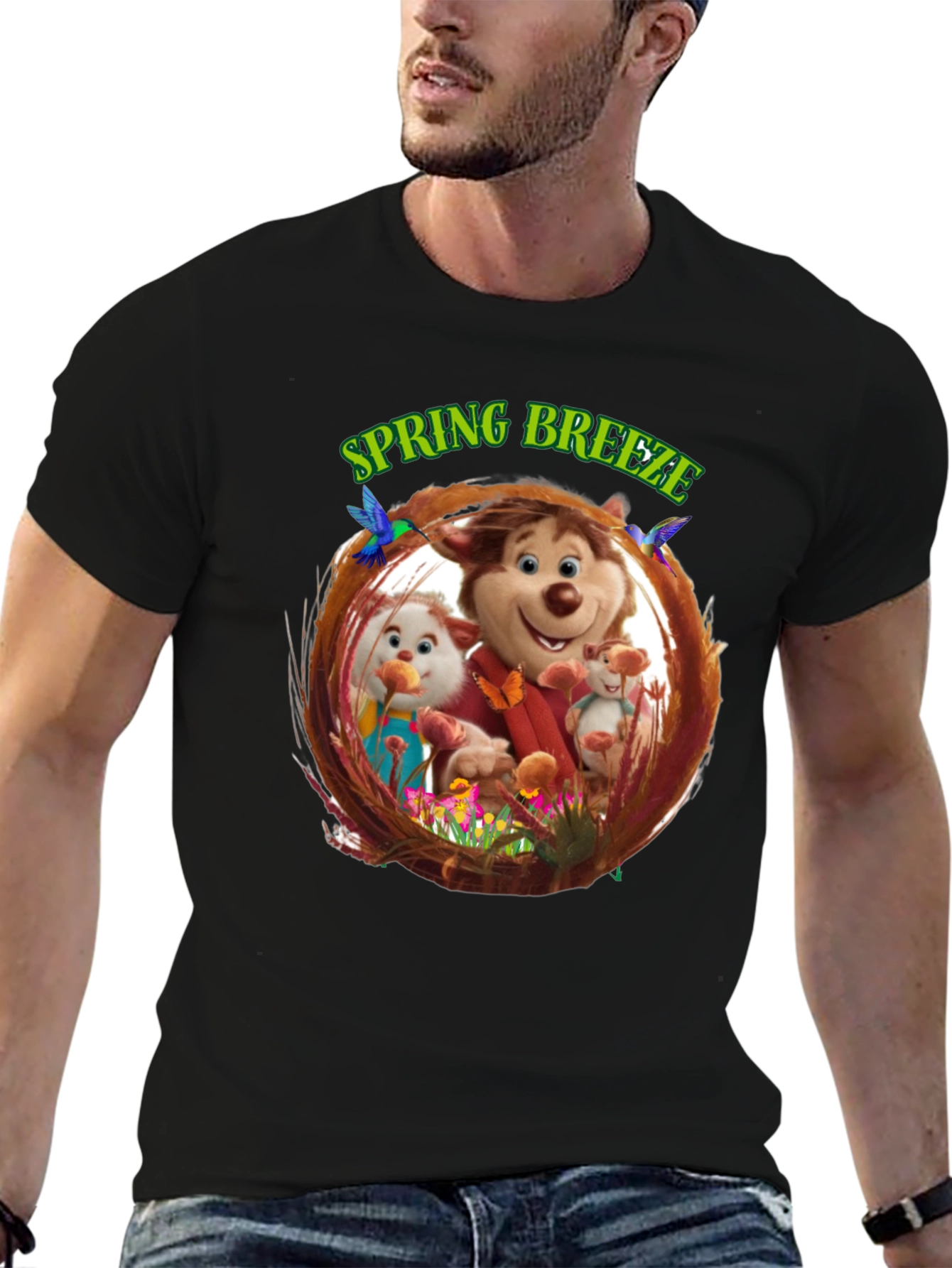 Spring Breeze Graphic T-Shirt