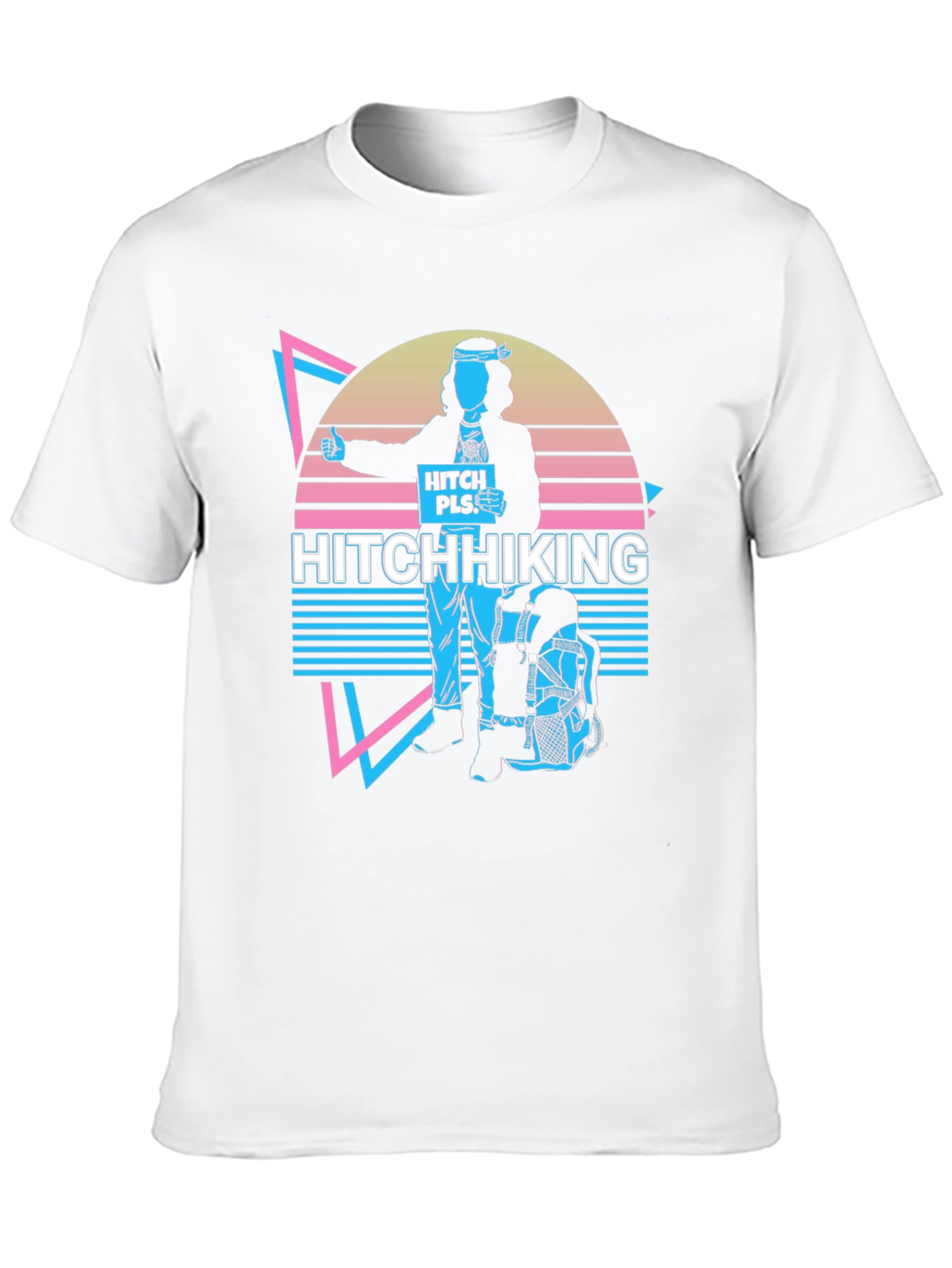 Hitchhiking Retro T-Shirt