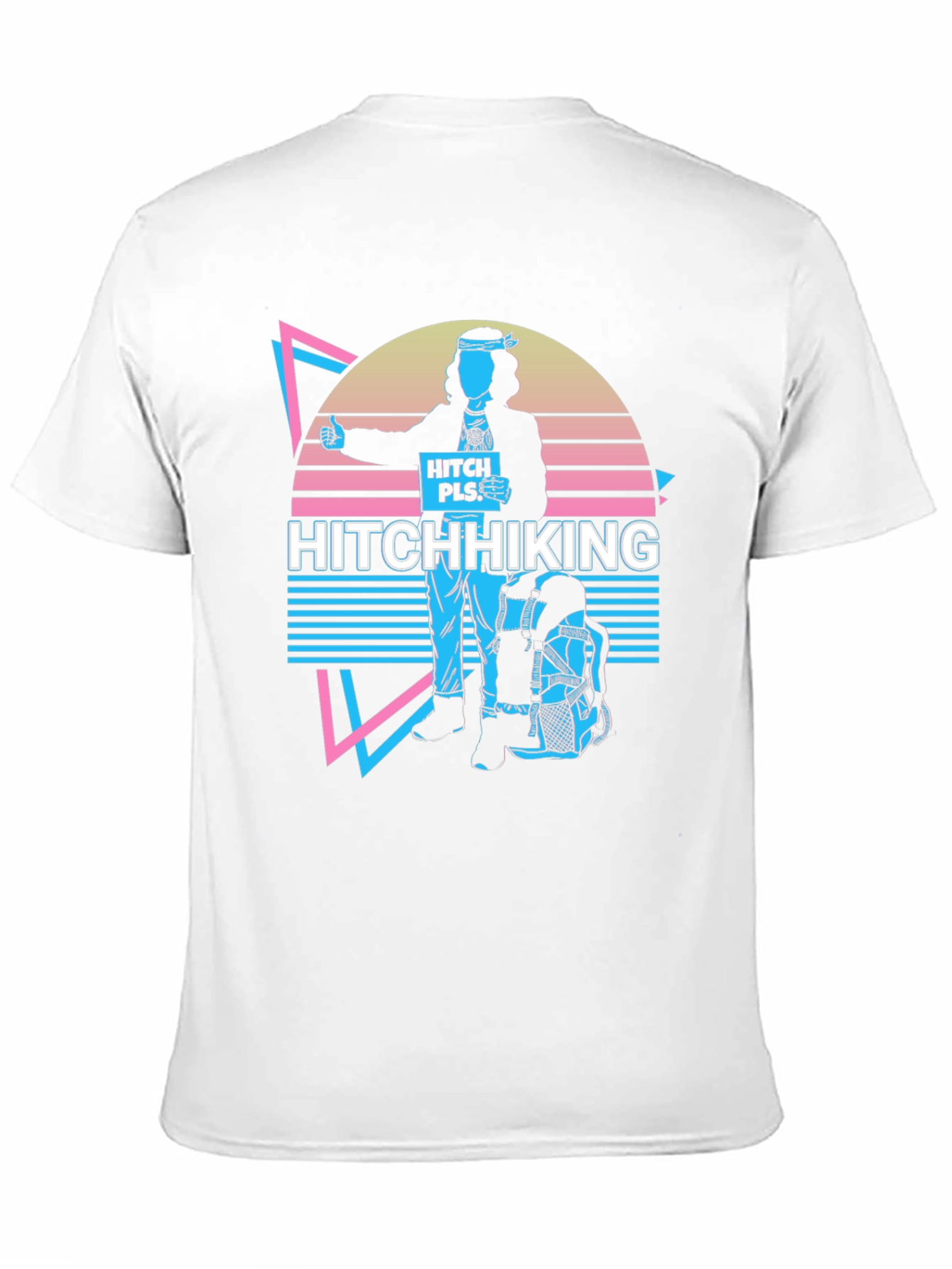 Hitchhiking Retro T-Shirt