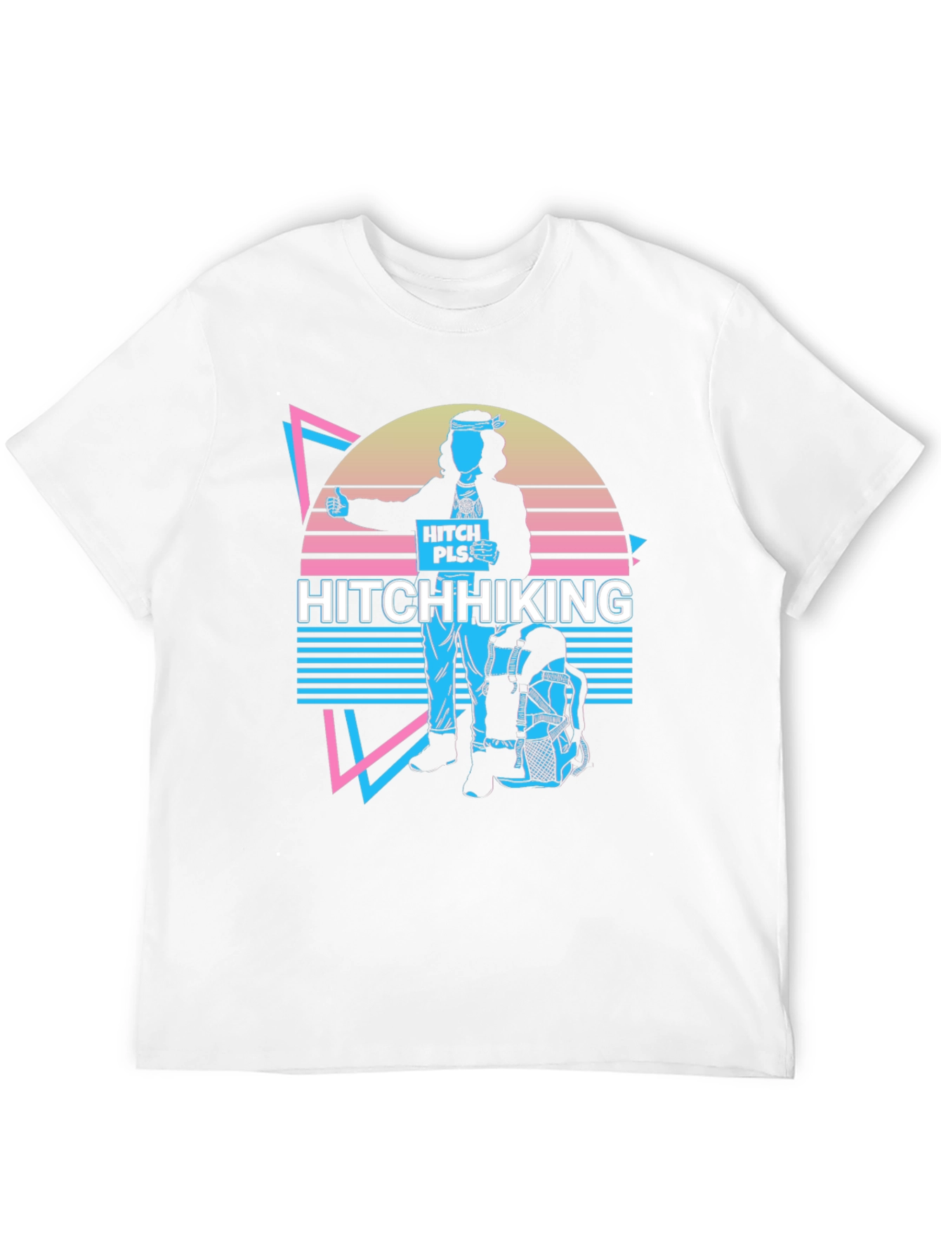 Hitchhiking Retro T-Shirt