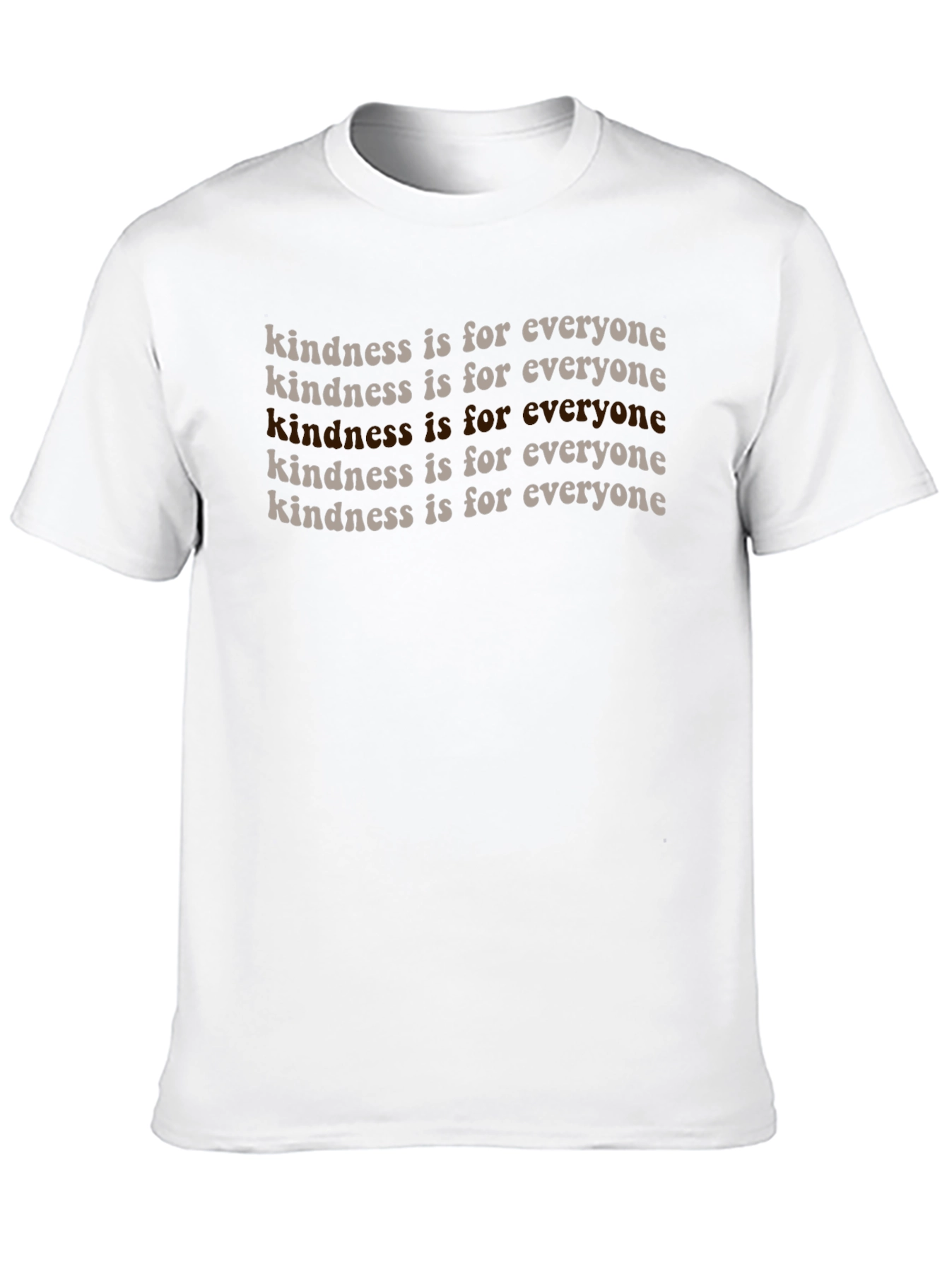 Kindness is for Everyone Graphic Tee - Black