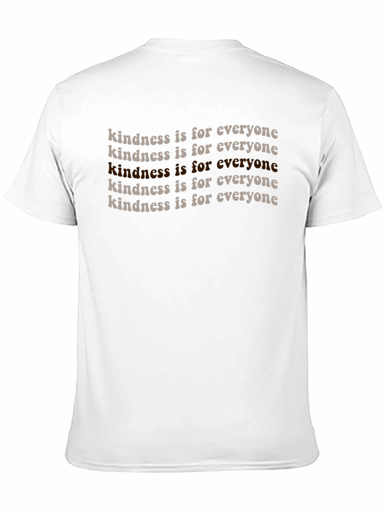 Kindness is for Everyone Graphic Tee - Black