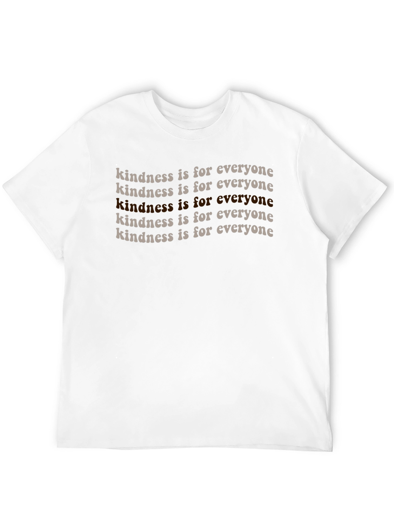 Kindness is for Everyone Graphic Tee - Black